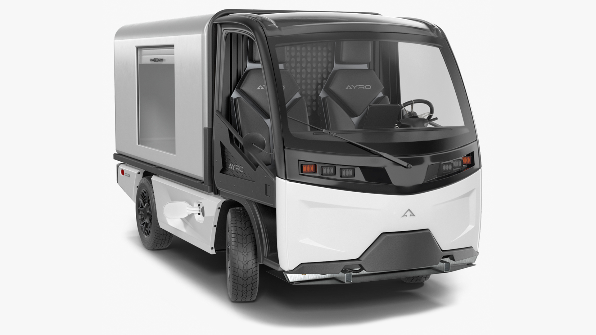 AYRO Vanish Electric Mini Box Truck Rigged 3D