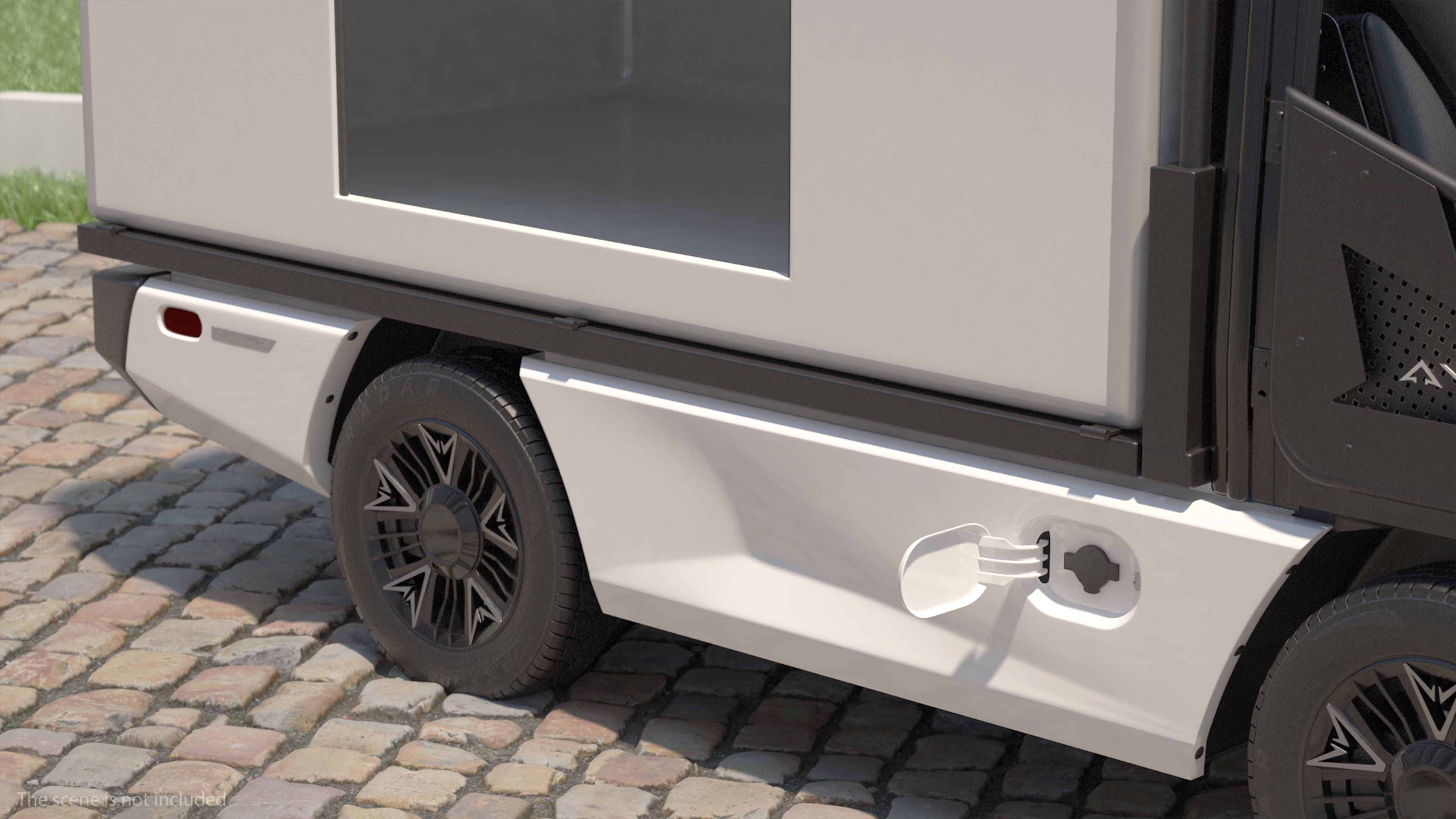 AYRO Vanish Electric Mini Box Truck Rigged 3D
