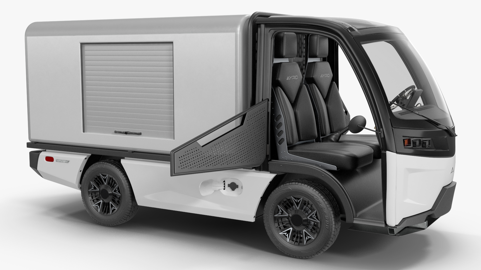 AYRO Vanish Electric Mini Box Truck Rigged 3D