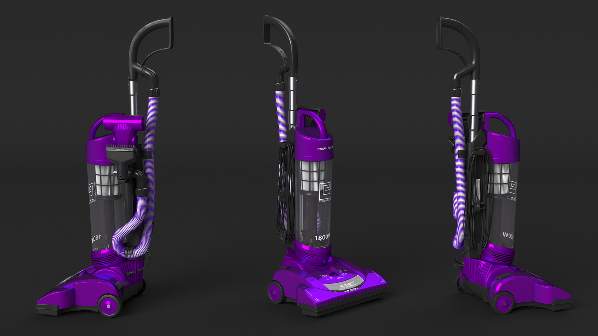 Upright Bagless Vacuum Cleaner Fur 3D model