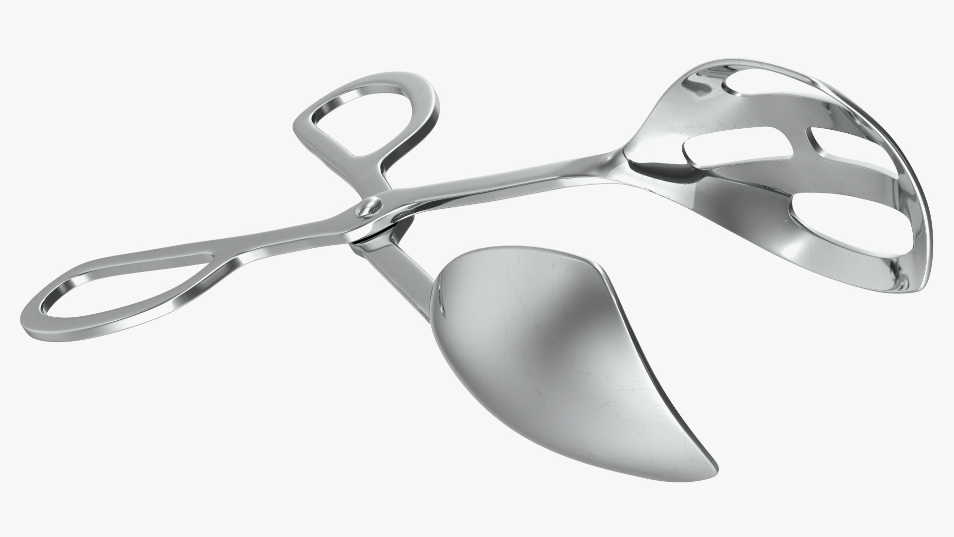 Serving Tongs Stainless Steel 3D model