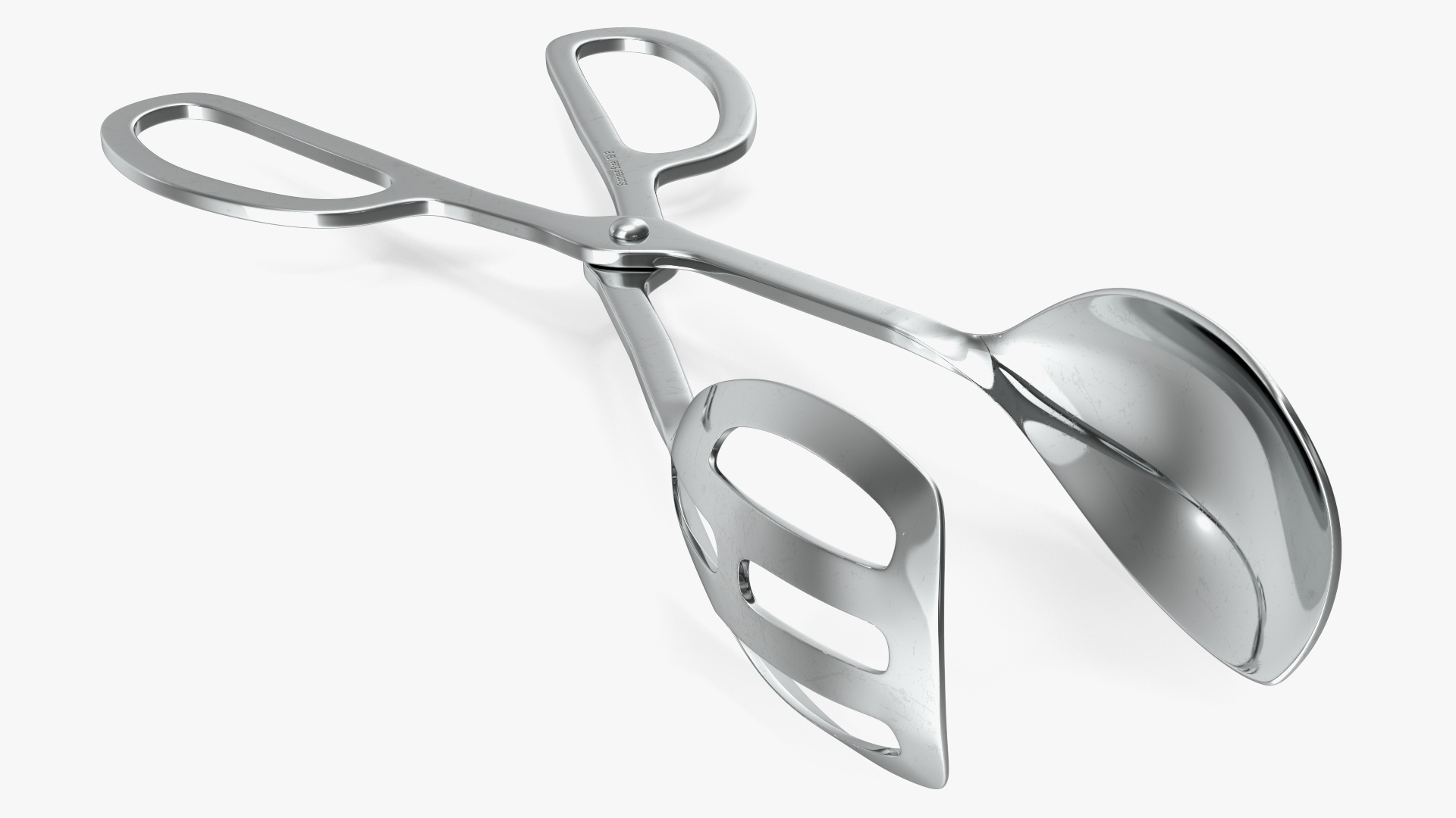 Serving Tongs Stainless Steel 3D model