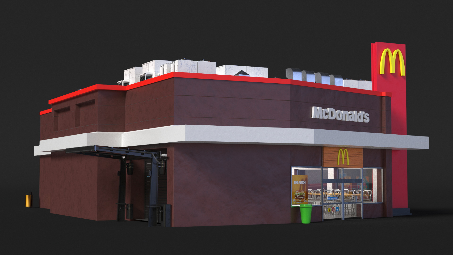 McDonalds Franchise 3D model