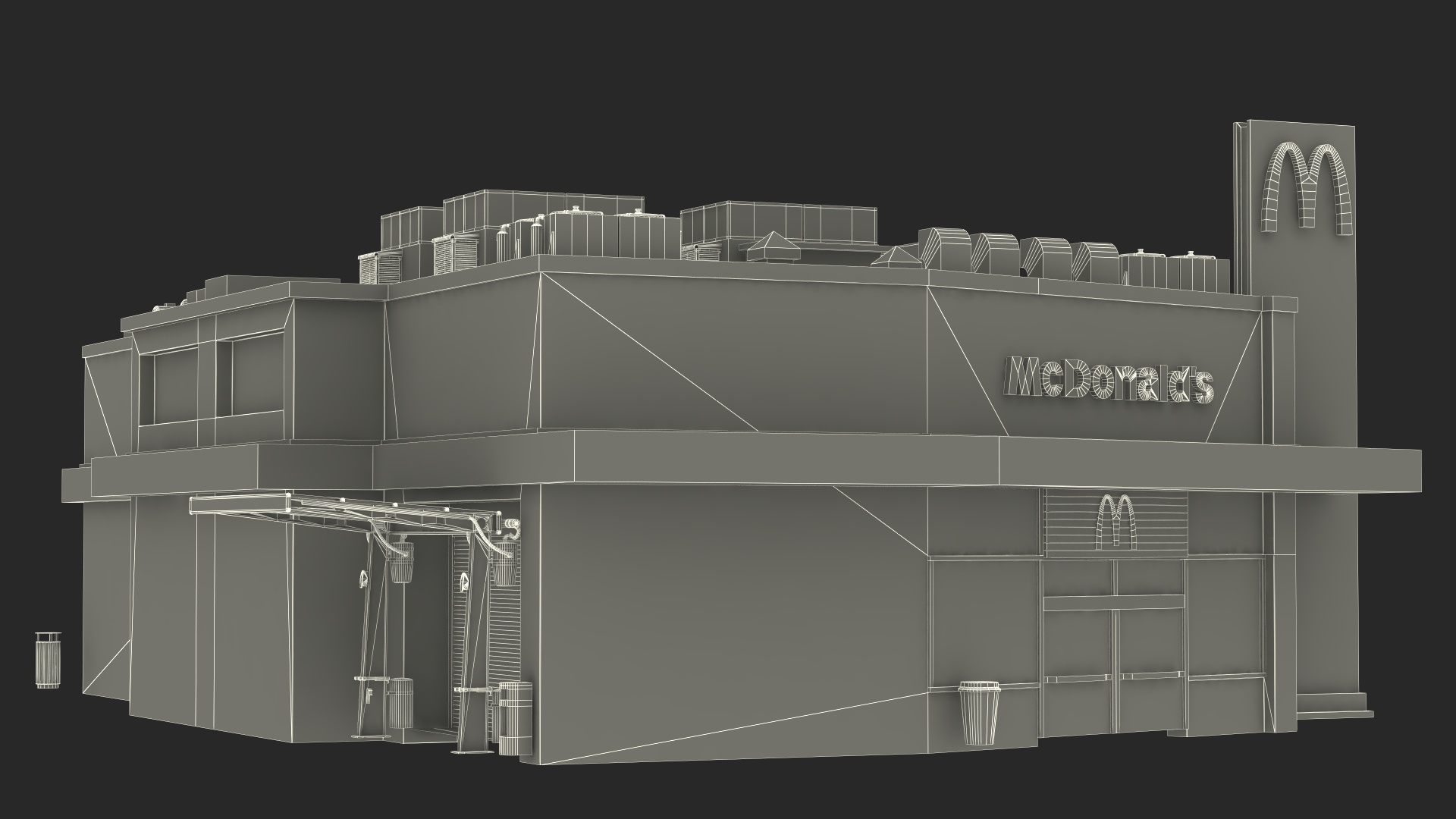McDonalds Franchise 3D model