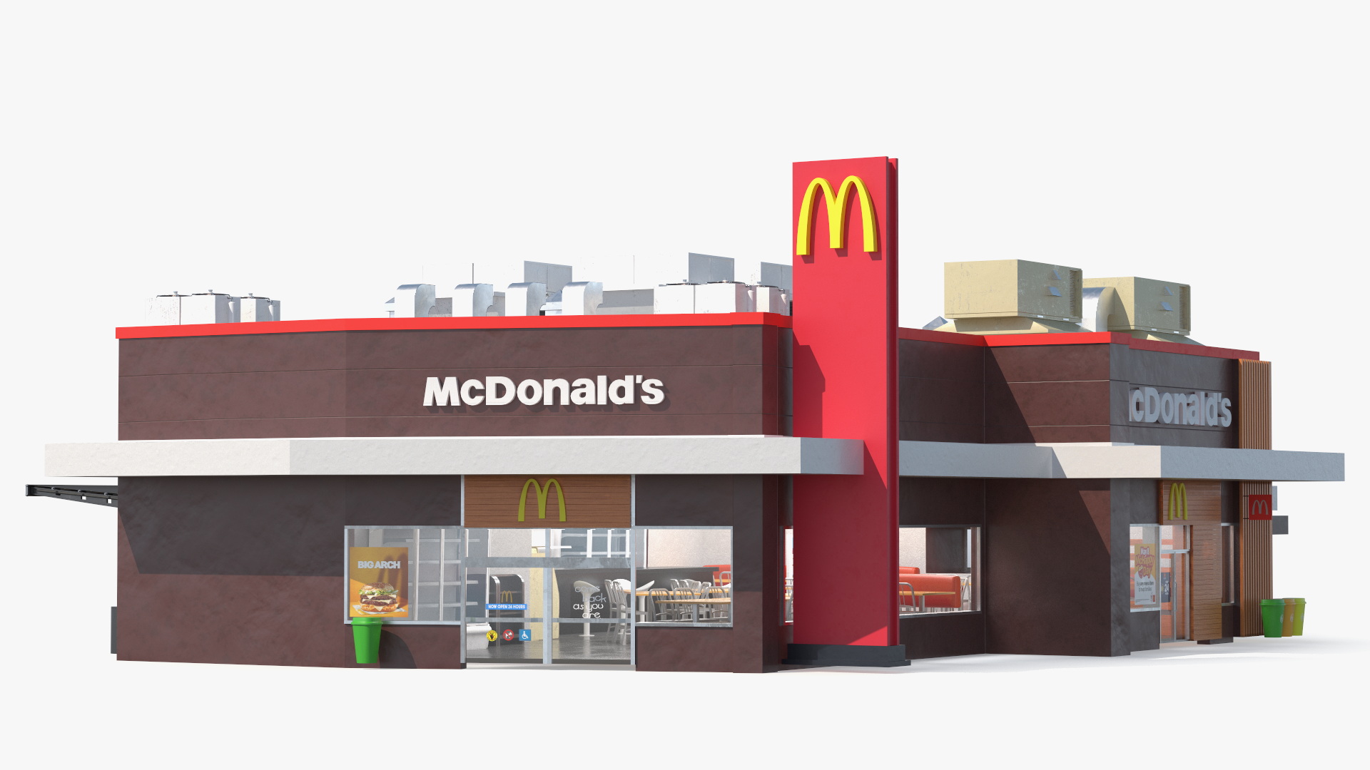 McDonalds Franchise 3D model