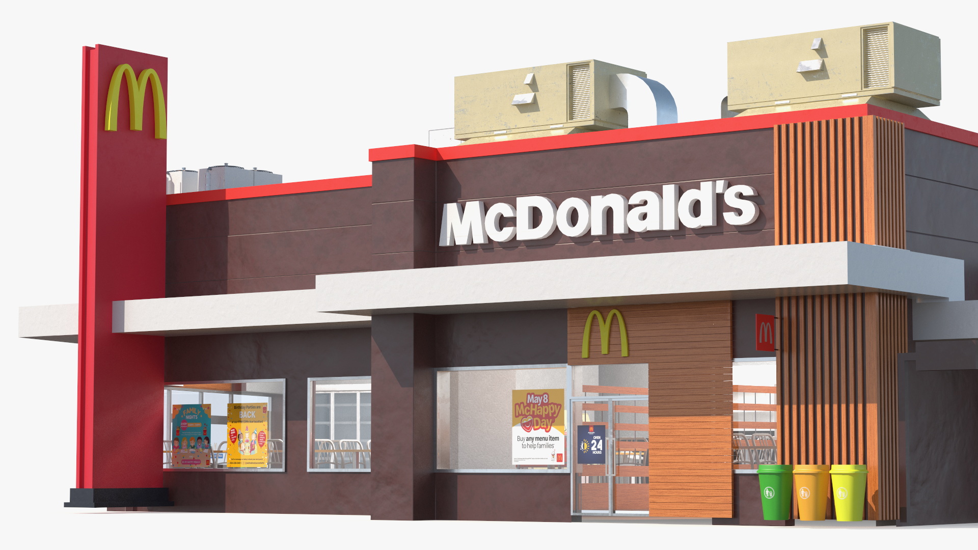 McDonalds Franchise 3D model