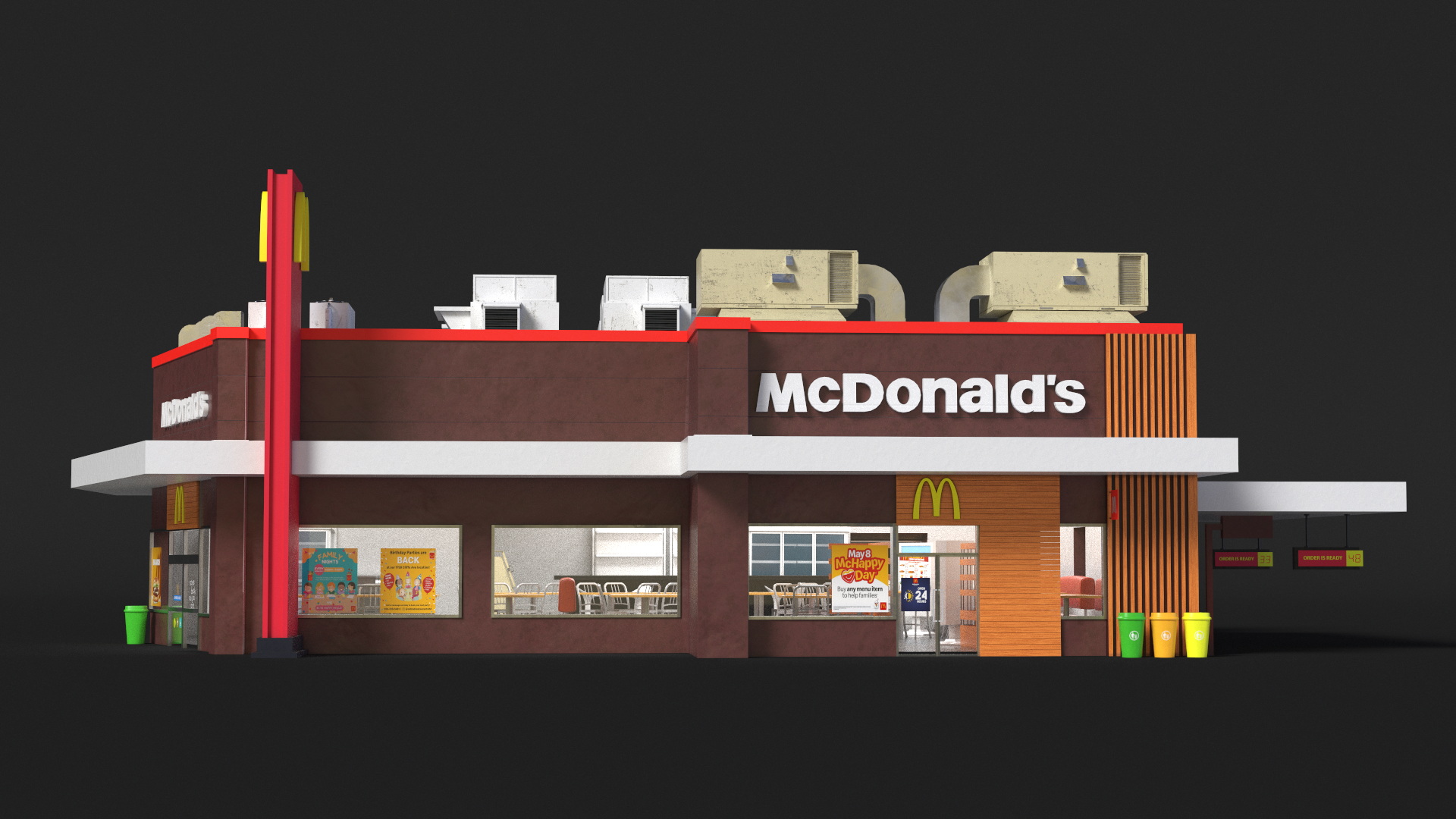 McDonalds Franchise 3D model