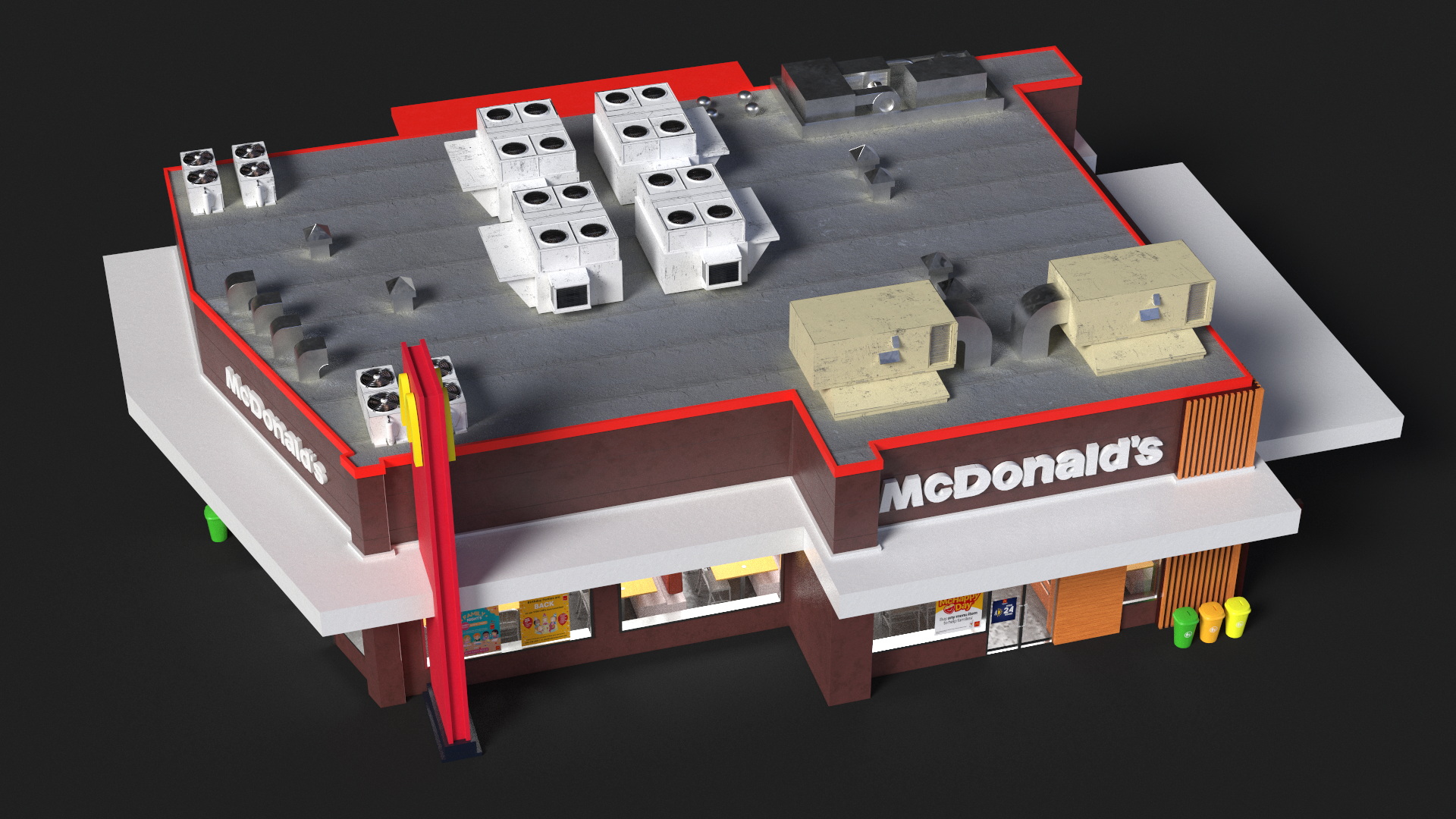 McDonalds Franchise 3D model