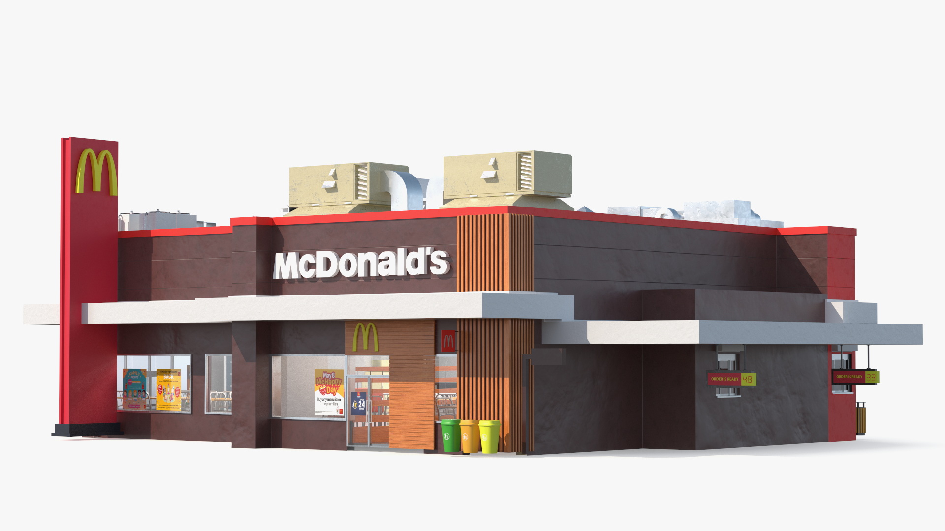 McDonalds Franchise 3D model