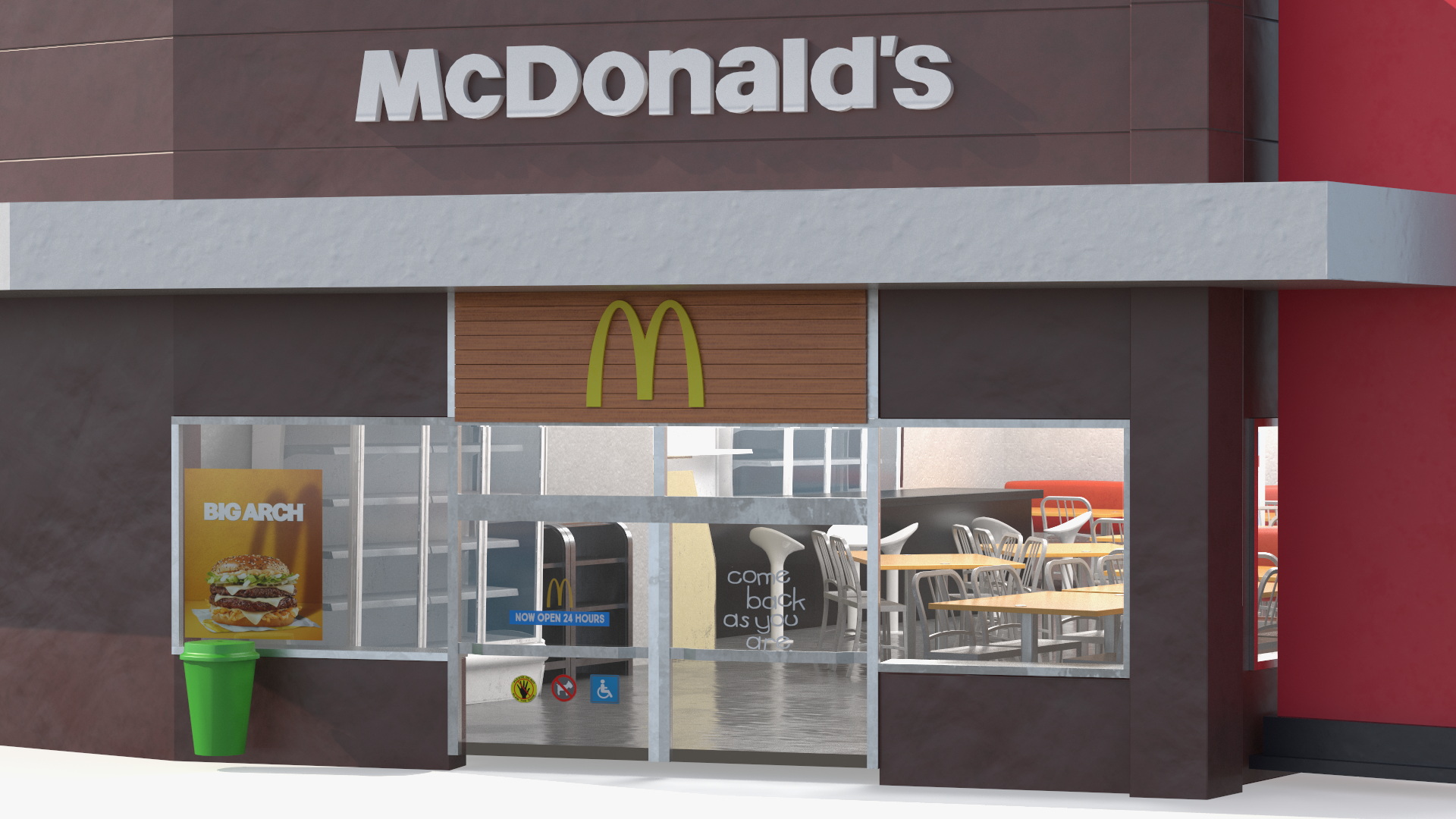 McDonalds Franchise 3D model