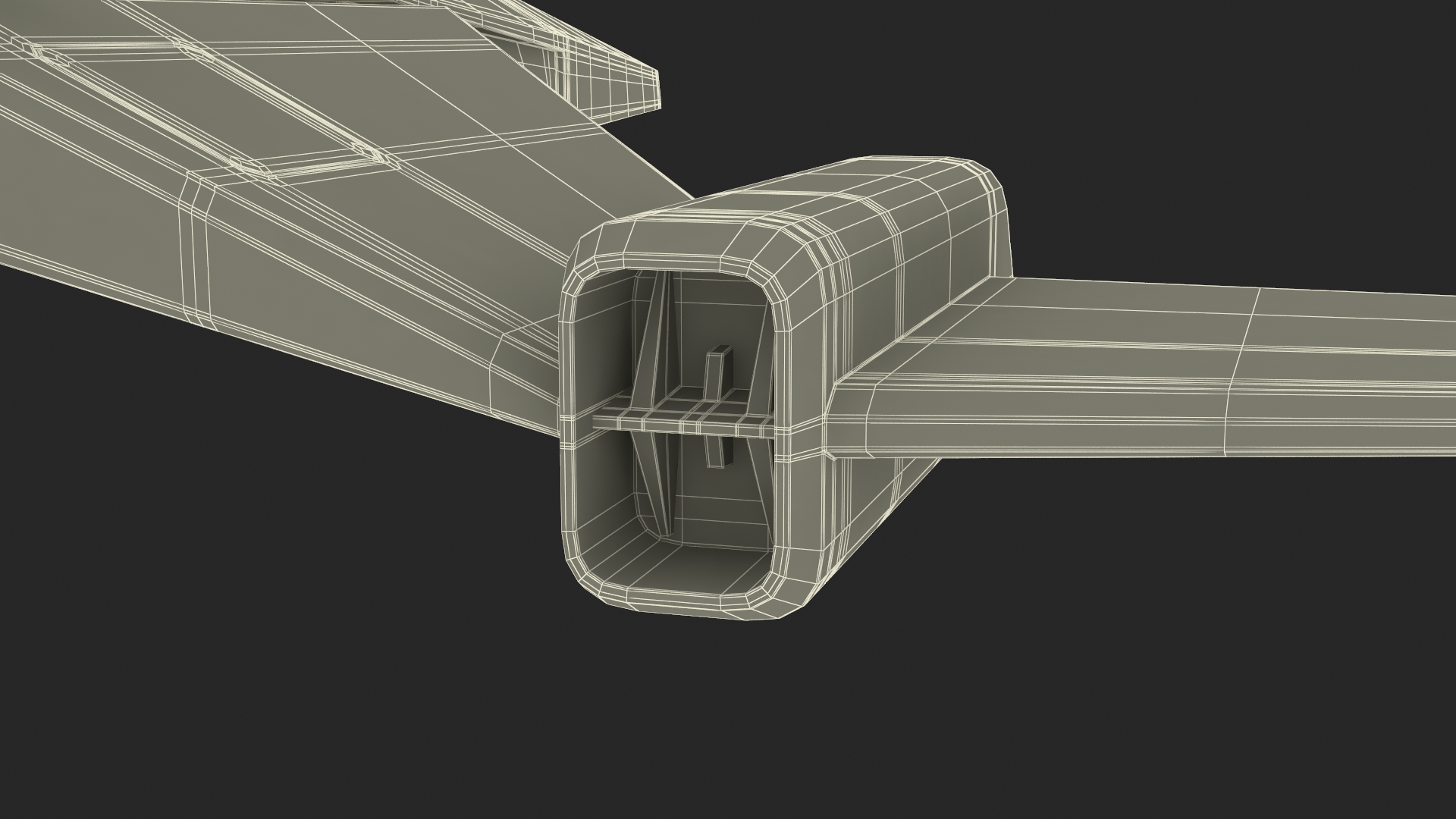 3D Futuristic Space Stealth Fighter Jet