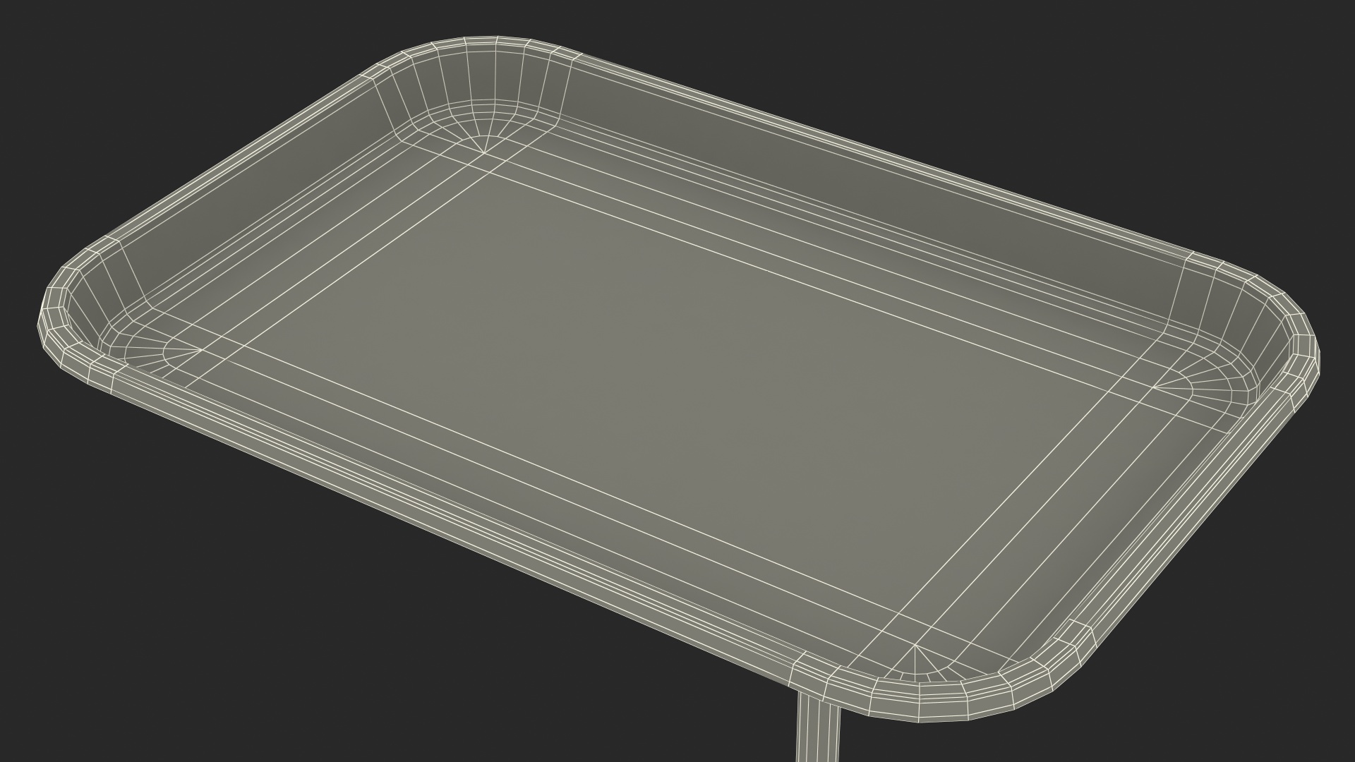 IV Stand with Tools Tray 3D model