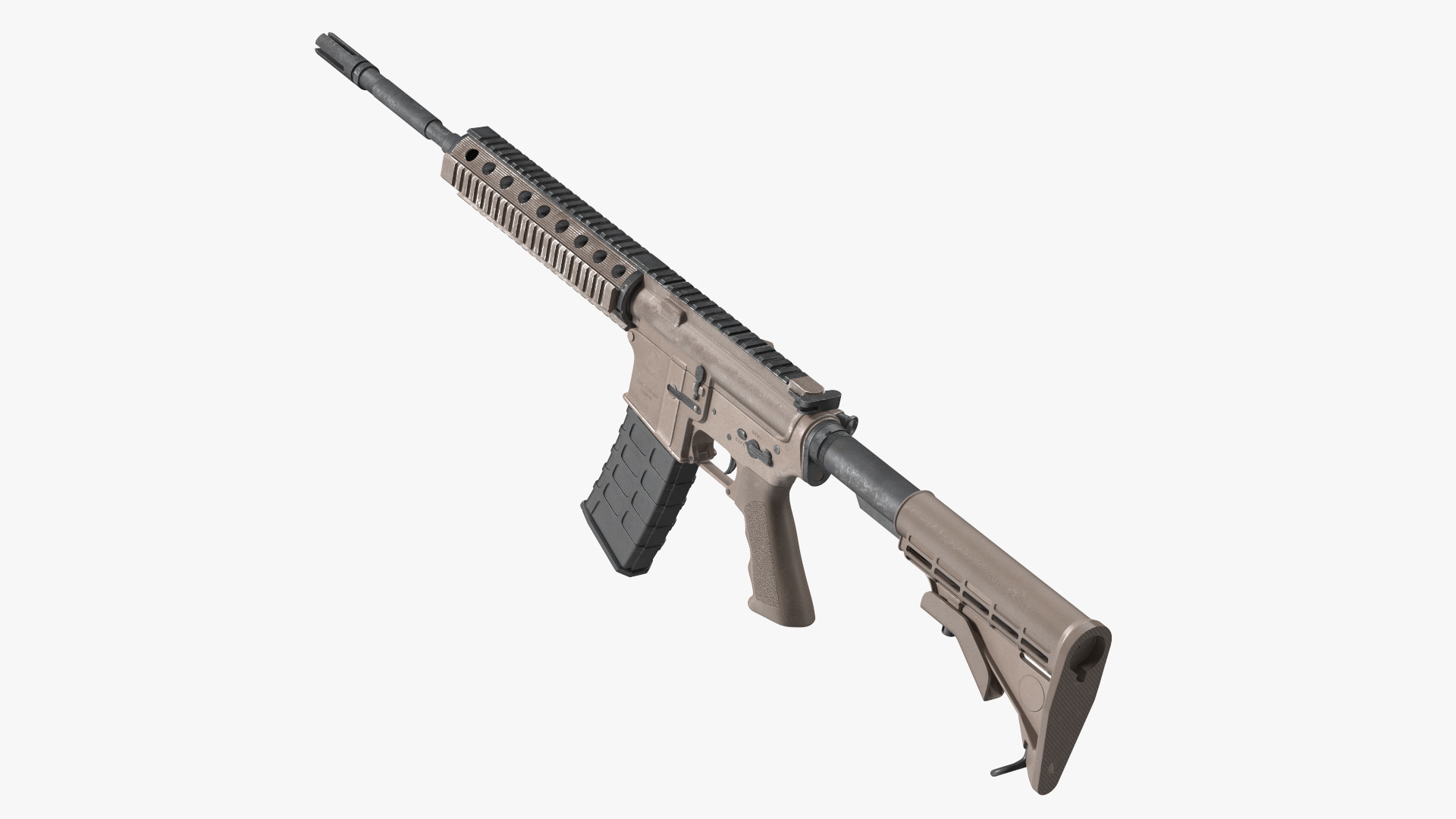 Modern Desert Rifle 3D model
