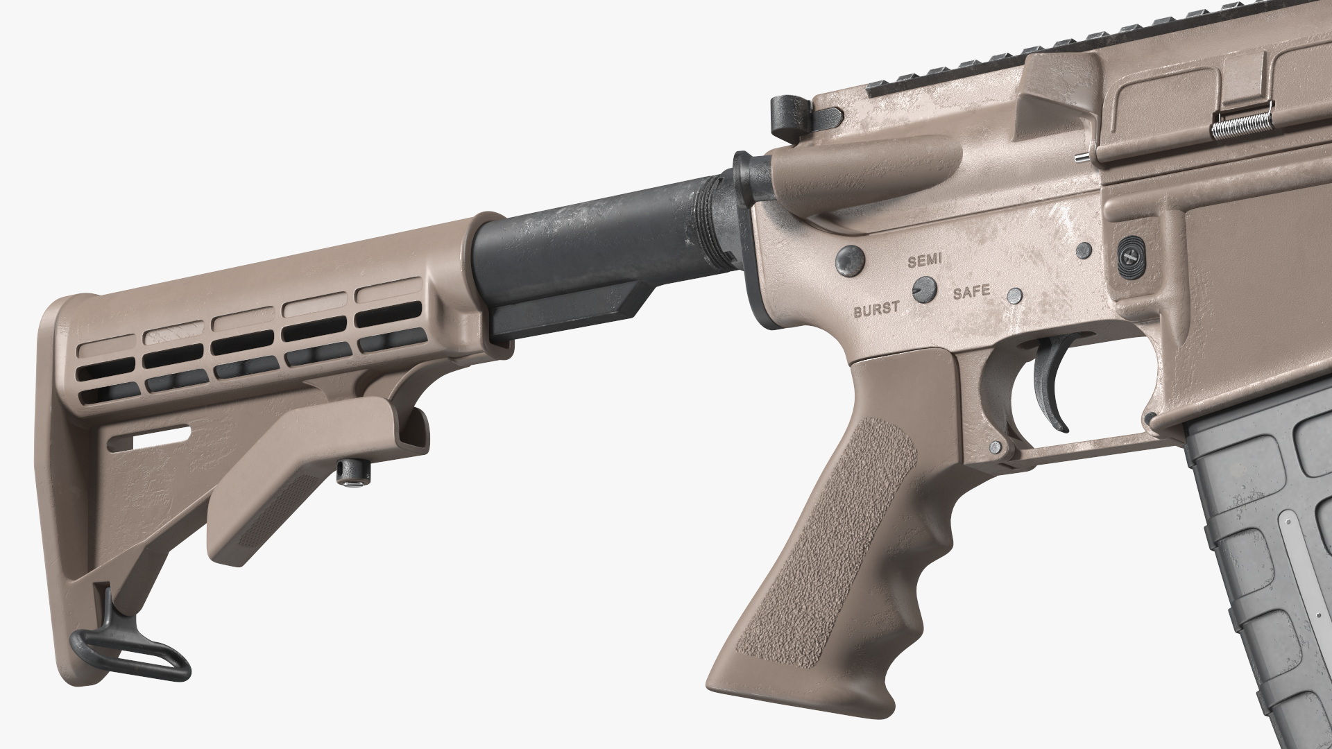 Modern Desert Rifle 3D model