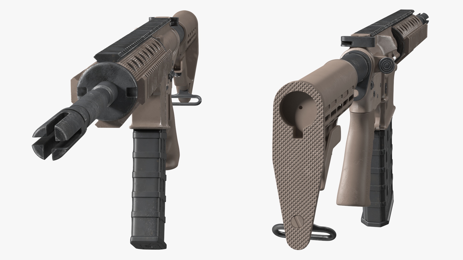 Modern Desert Rifle 3D model