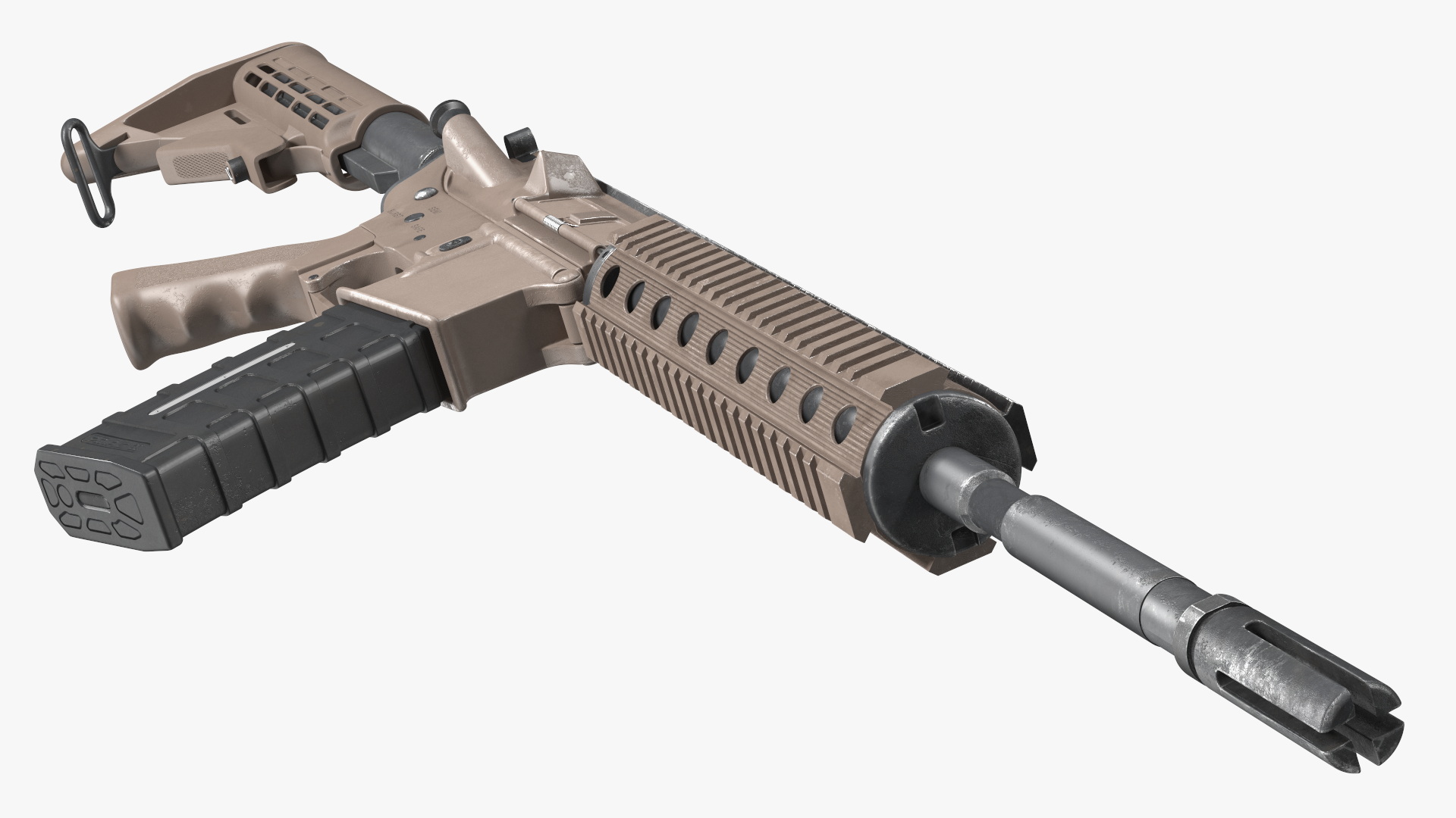 Modern Desert Rifle 3D model