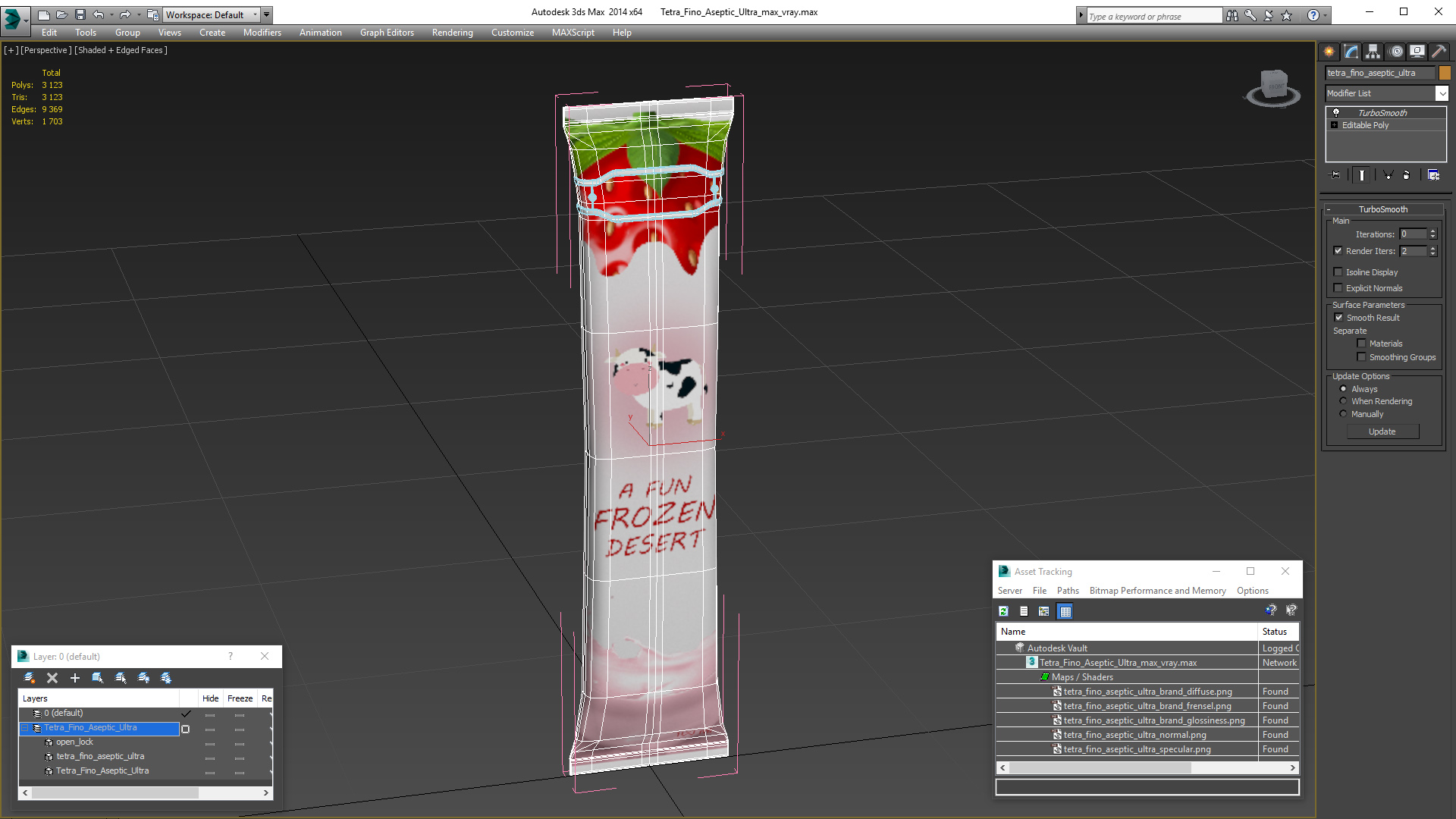 Tetra Fino Aseptic Ultra 3D model