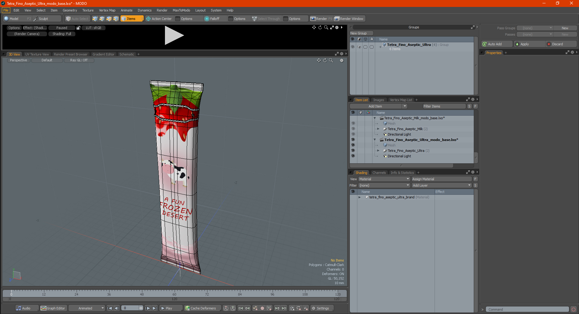 Tetra Fino Aseptic Ultra 3D model