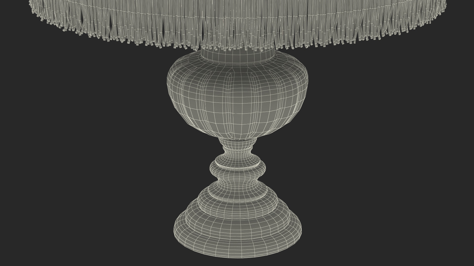 3D Vintage Lantern Table Lamp
