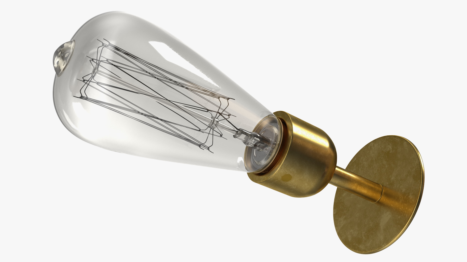 3D Vintage Lantern Table Lamp