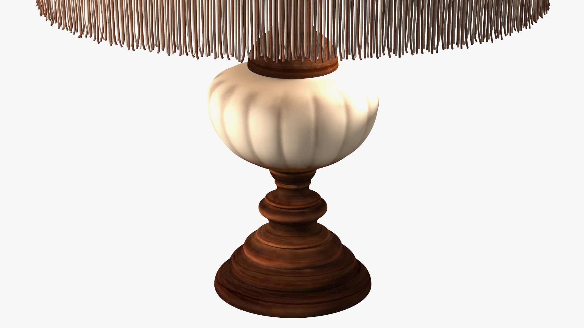 3D Vintage Lantern Table Lamp