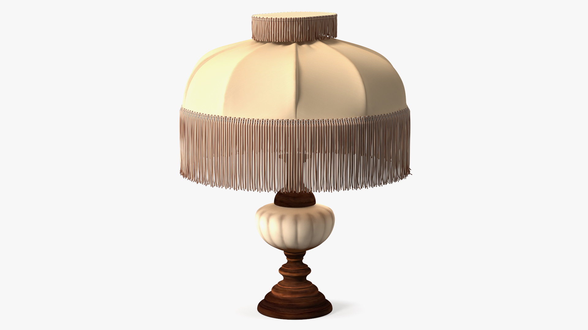 3D Vintage Lantern Table Lamp