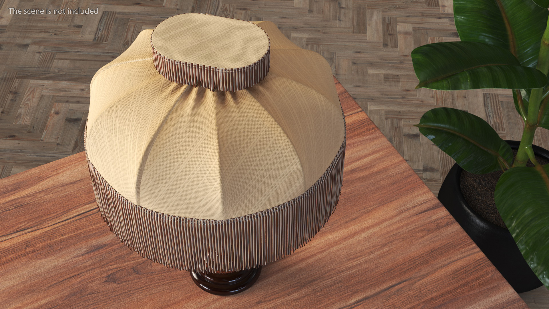 3D Vintage Lantern Table Lamp
