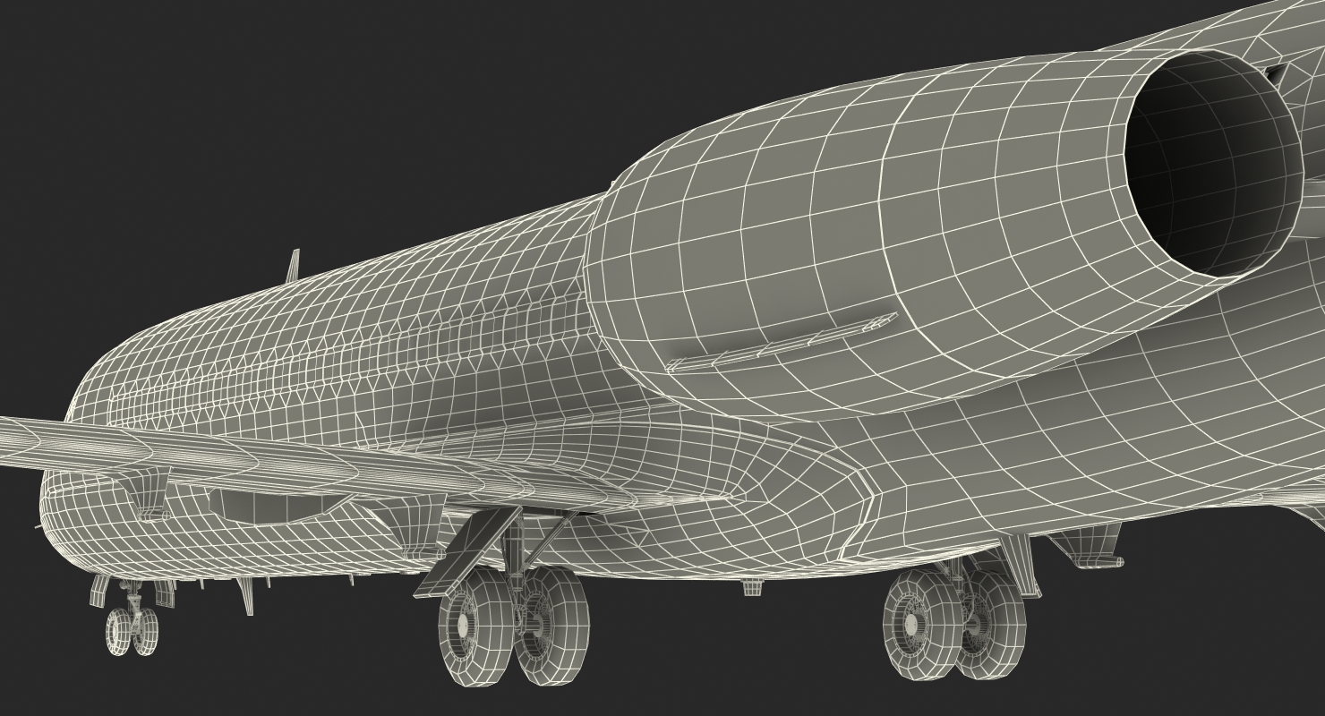 Boeing 717 200 Generic Rigged 3D model