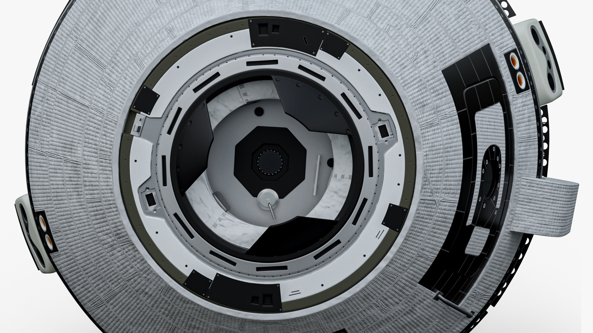 3D Spacecraft Transport Vehicle model