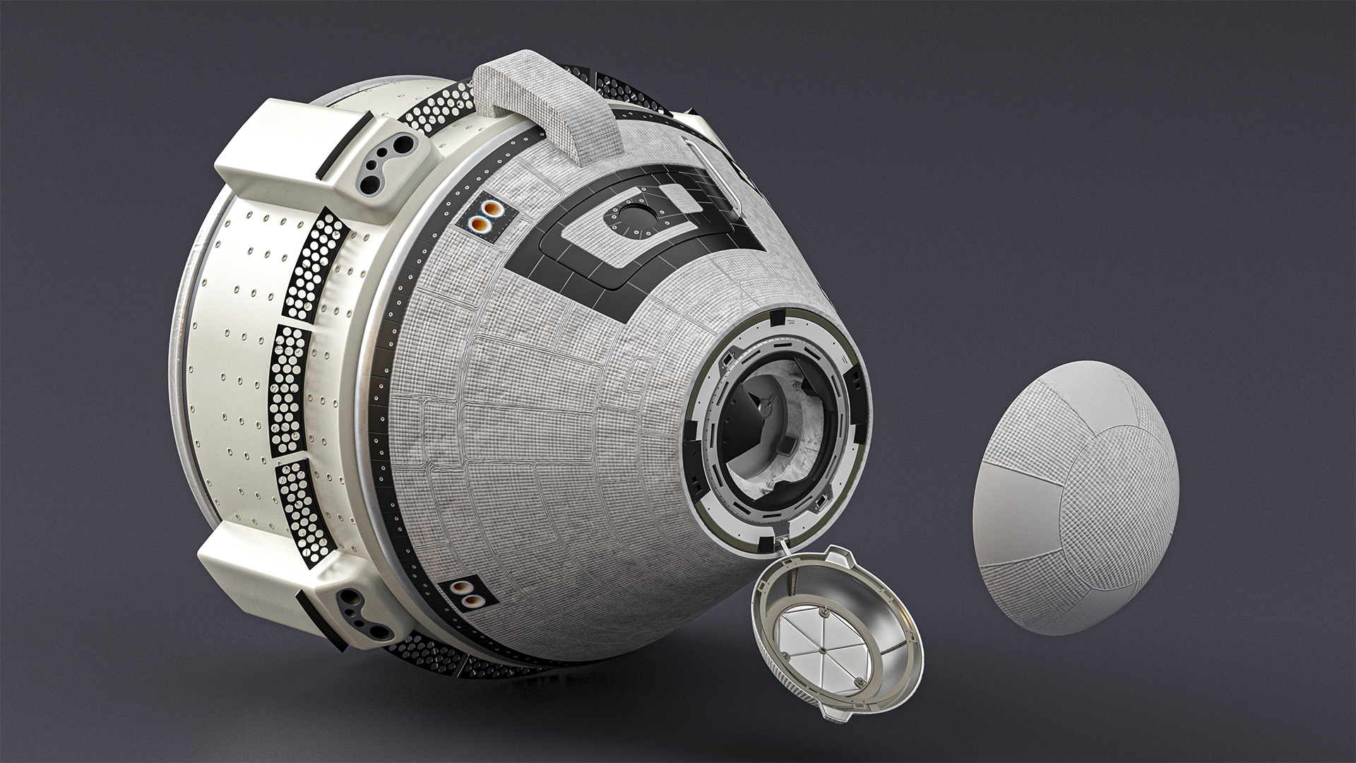 3D Spacecraft Transport Vehicle model
