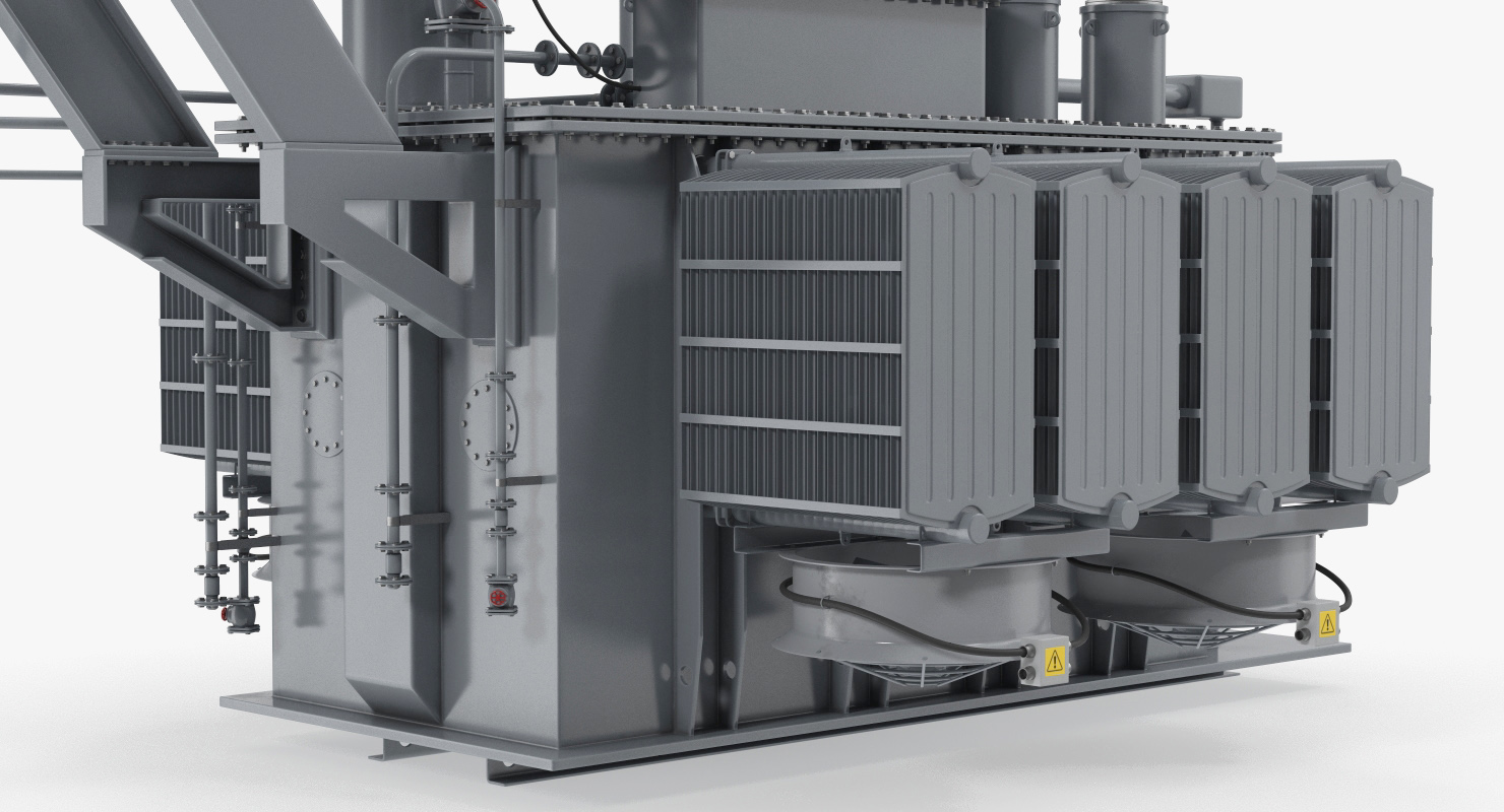 Overload Distribution Power Transformer 3D model