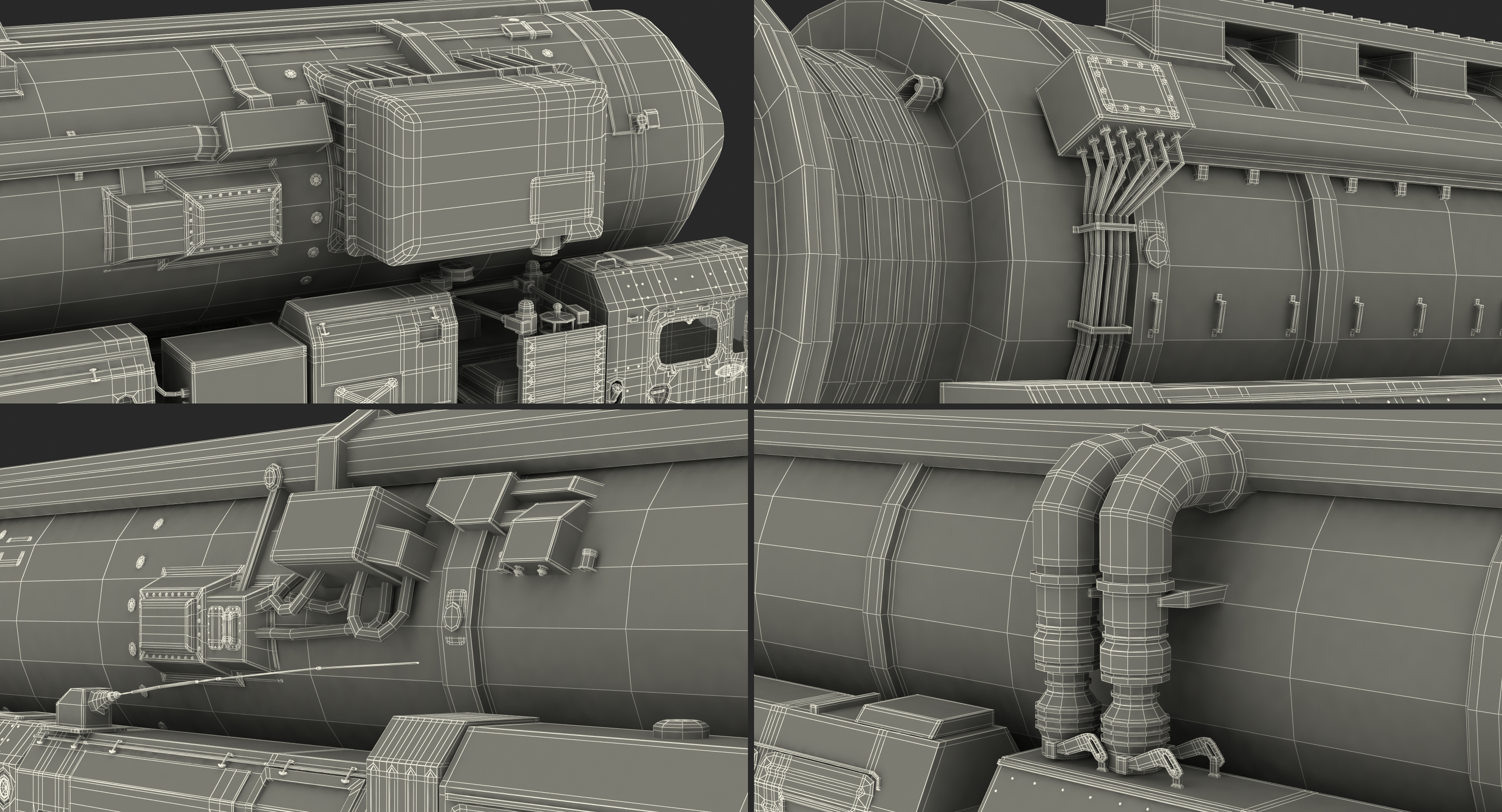 RT 2PM Topol Mobile Intercontinental Ballistic Missile 3D model