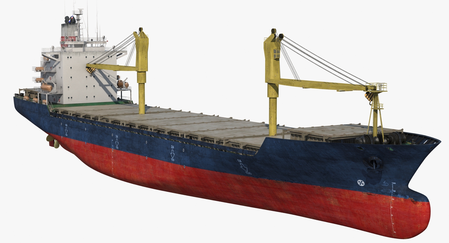 Sea Cargo Ship Generic 3D