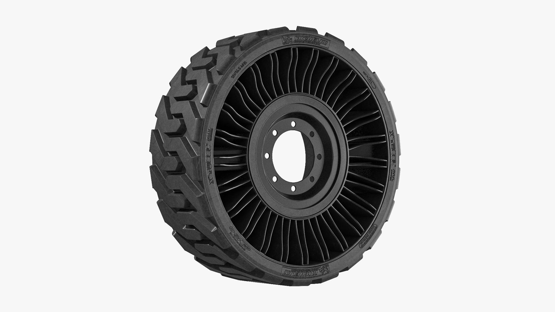 3D Airless Tire Michelin All Terrain model