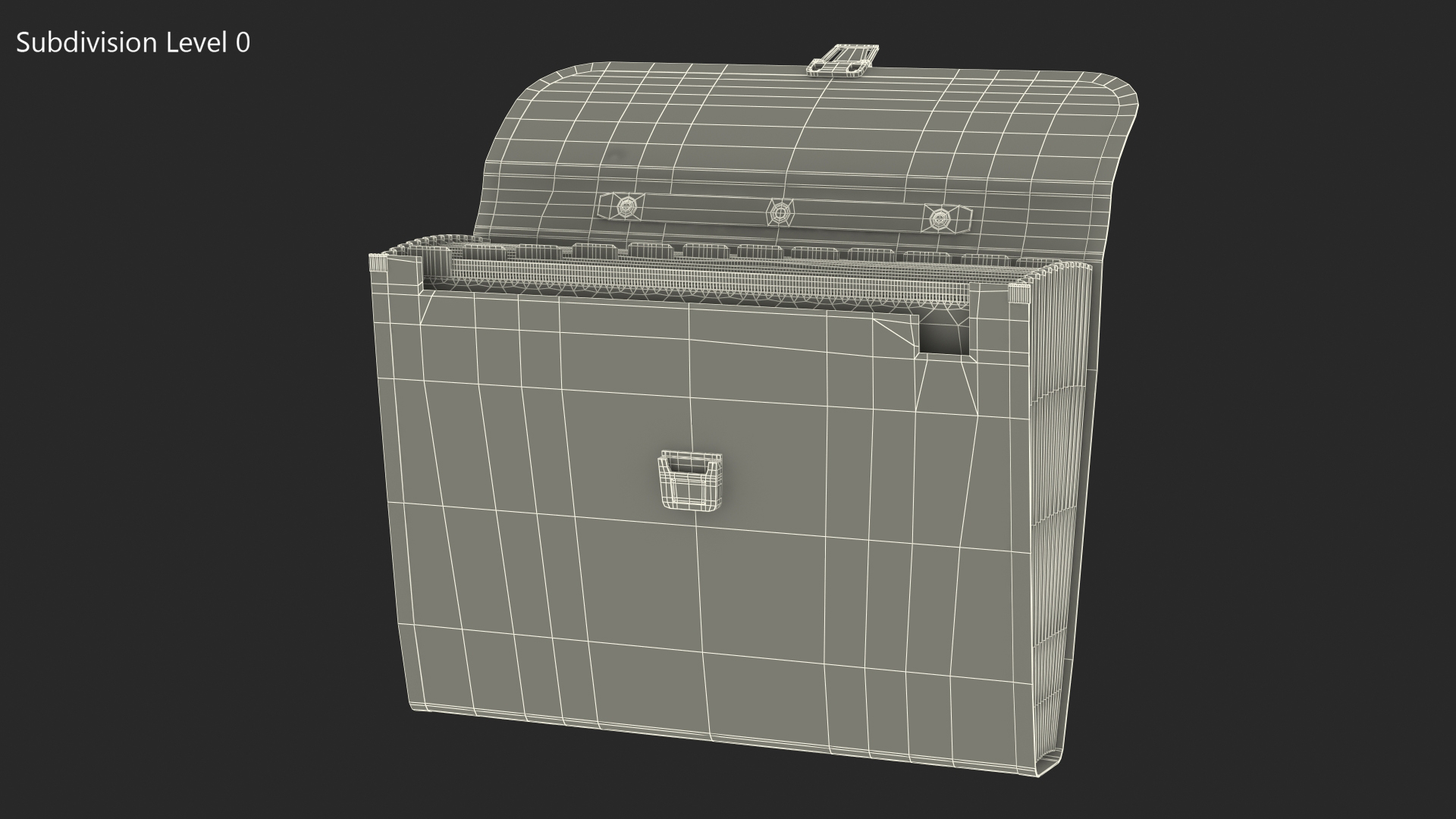 3D Expanding File Folder Blue Open