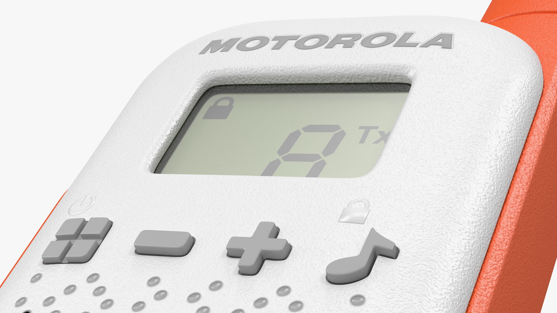 3D Motorola T42 Talkabout PMR446 Orange