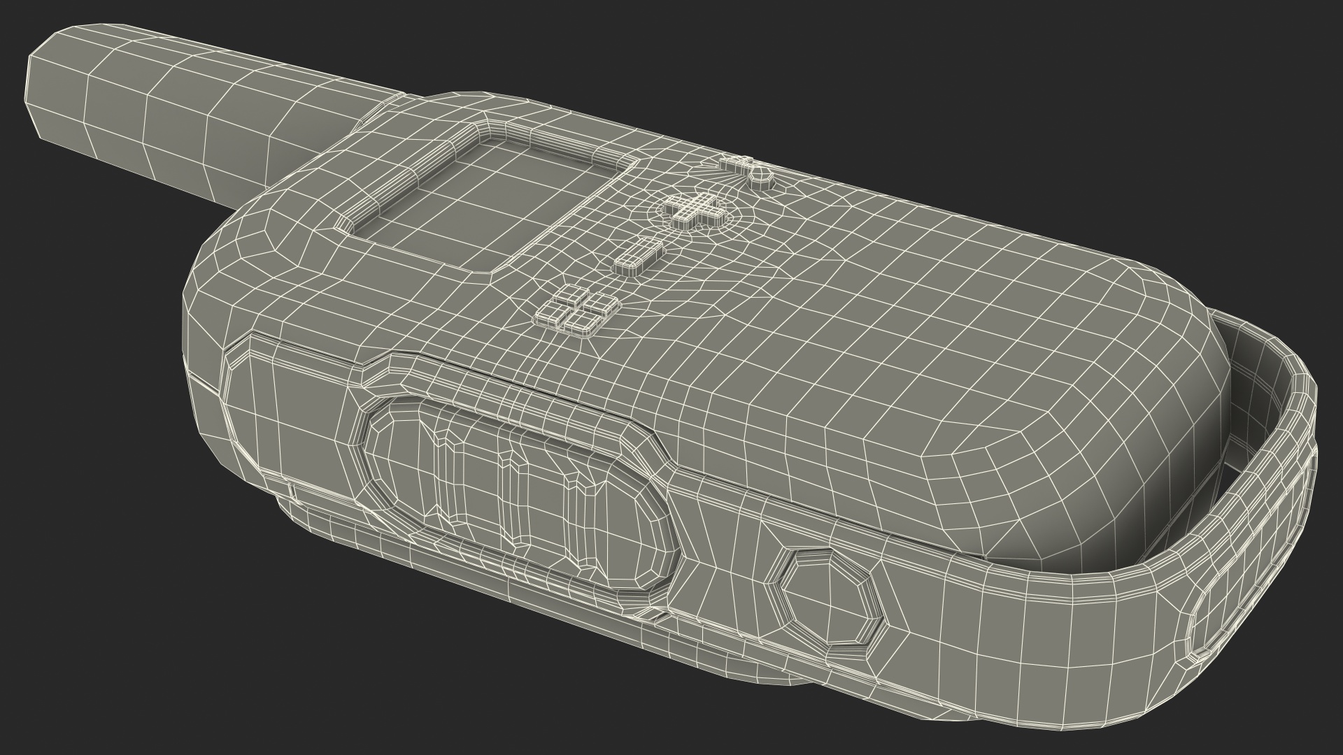 3D Motorola T42 Talkabout PMR446 Orange