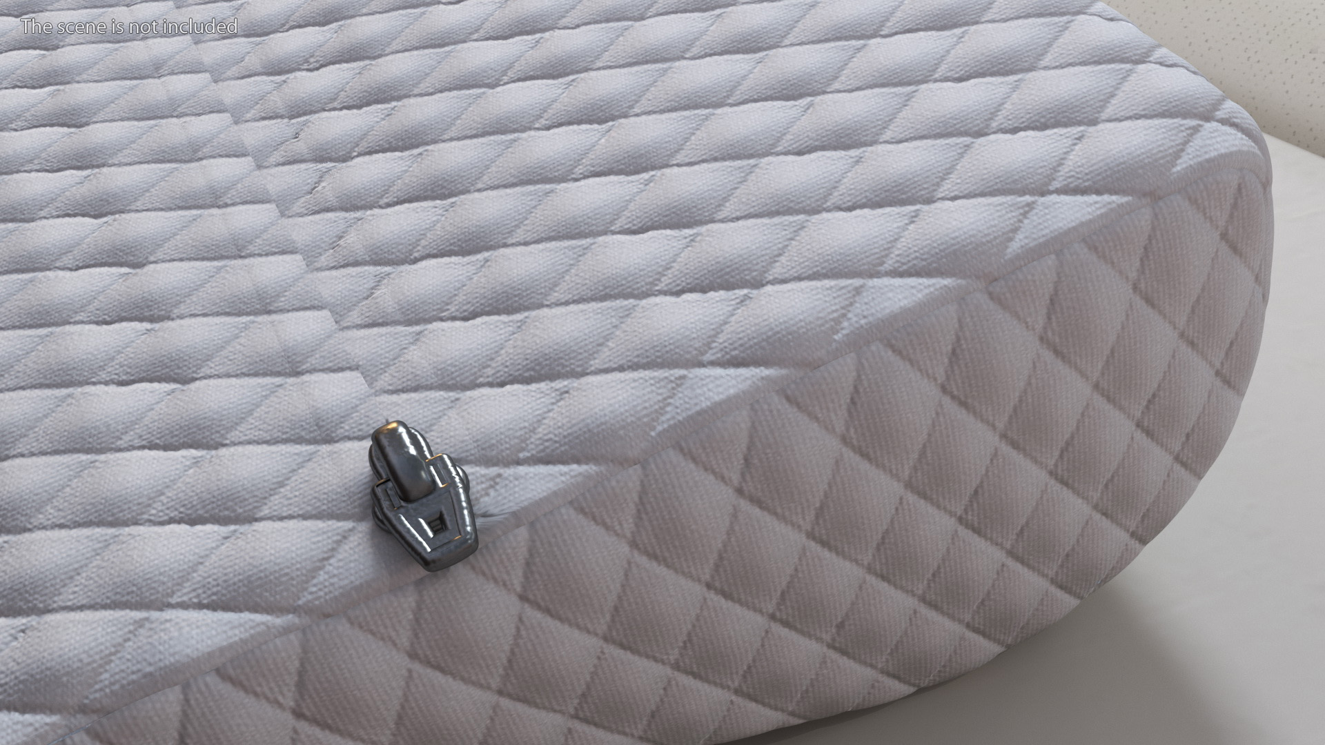 Contoured Orthopedic Memory Pillow 3D model