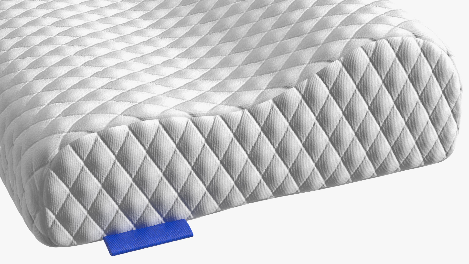 Contoured Orthopedic Memory Pillow 3D model