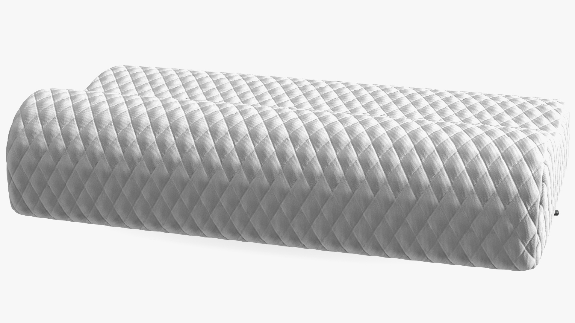 Contoured Orthopedic Memory Pillow 3D model