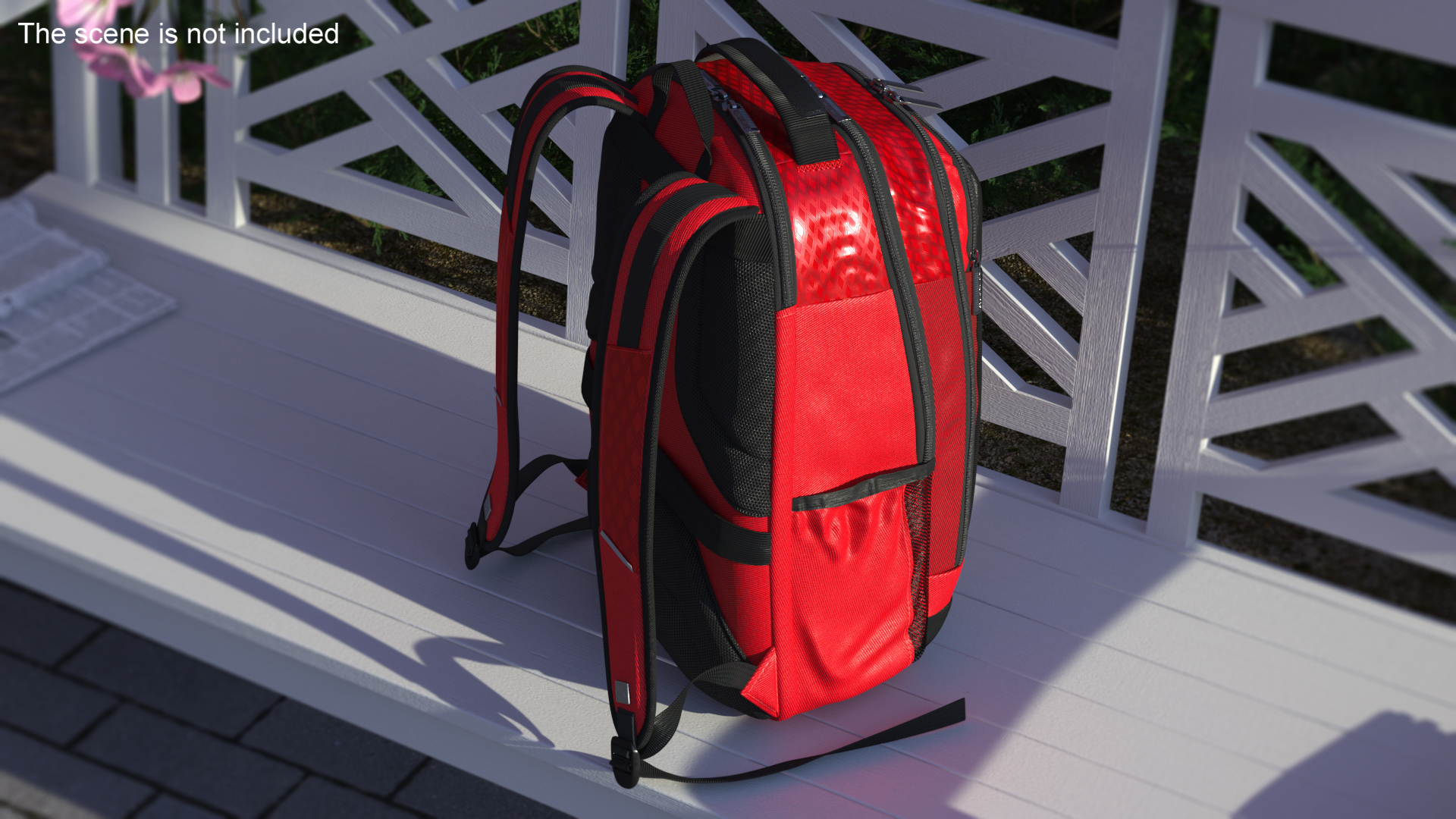 Samsonite Carrier GSD Backpack Classic Red 3D