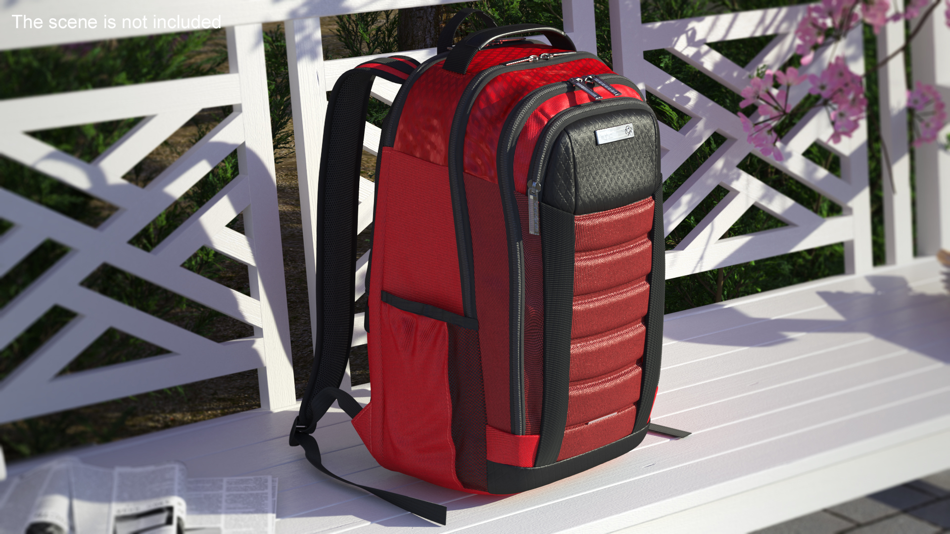 Samsonite Carrier GSD Backpack Classic Red 3D