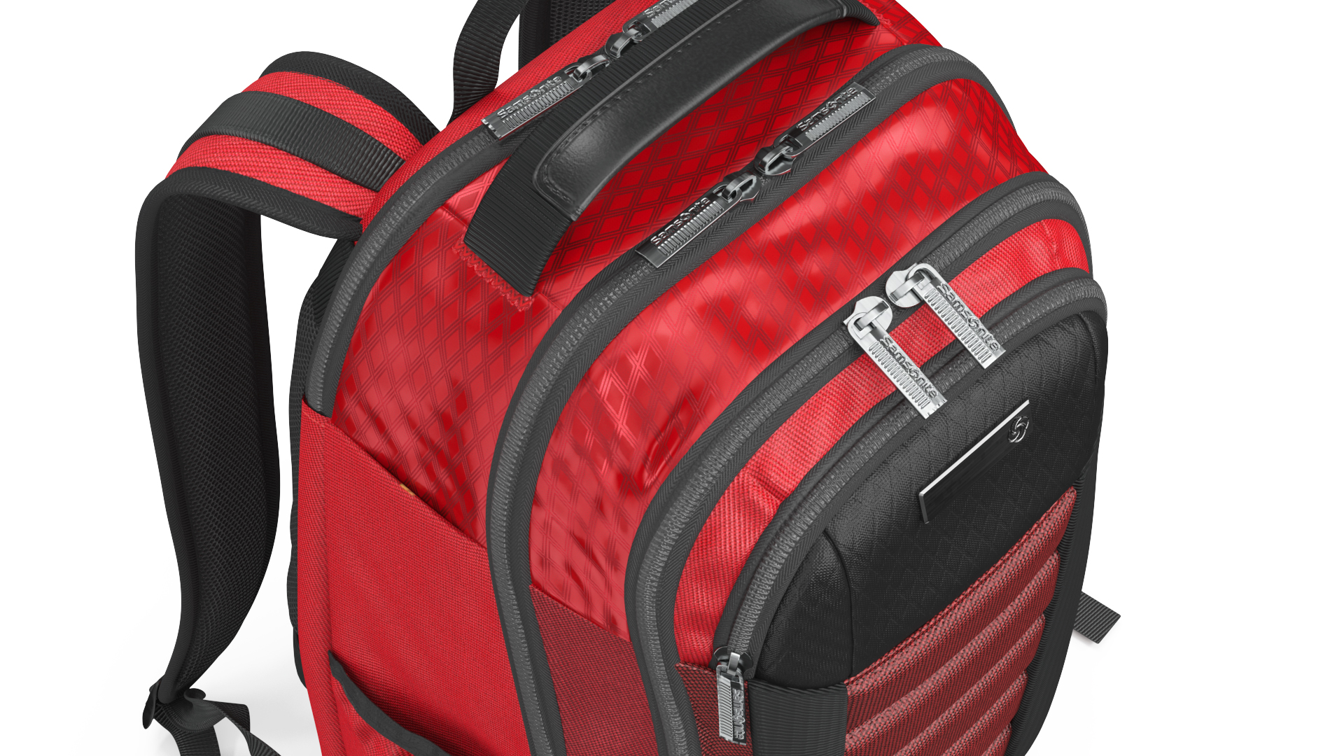 Samsonite Carrier GSD Backpack Classic Red 3D
