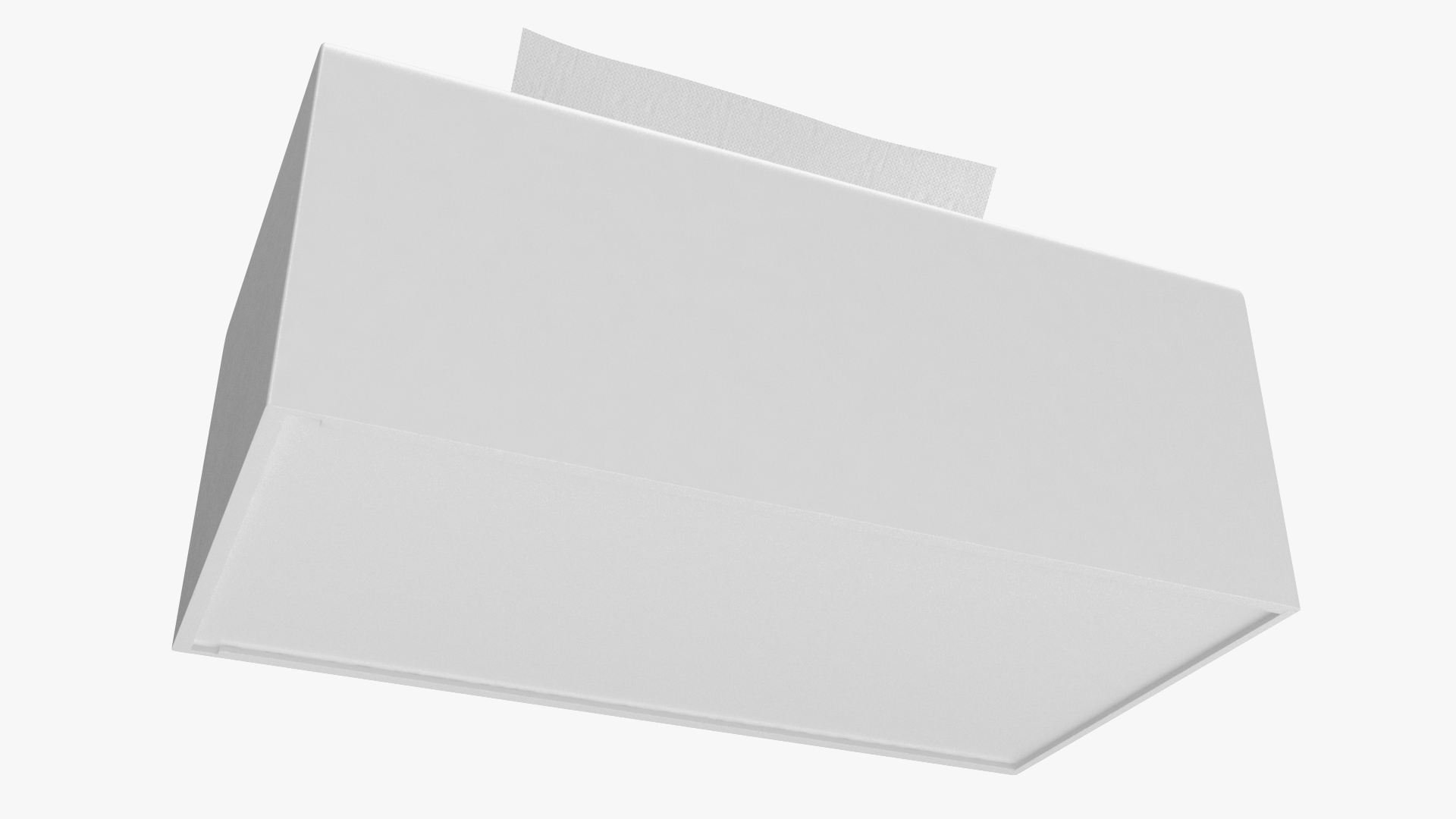 3D Tissue Box White