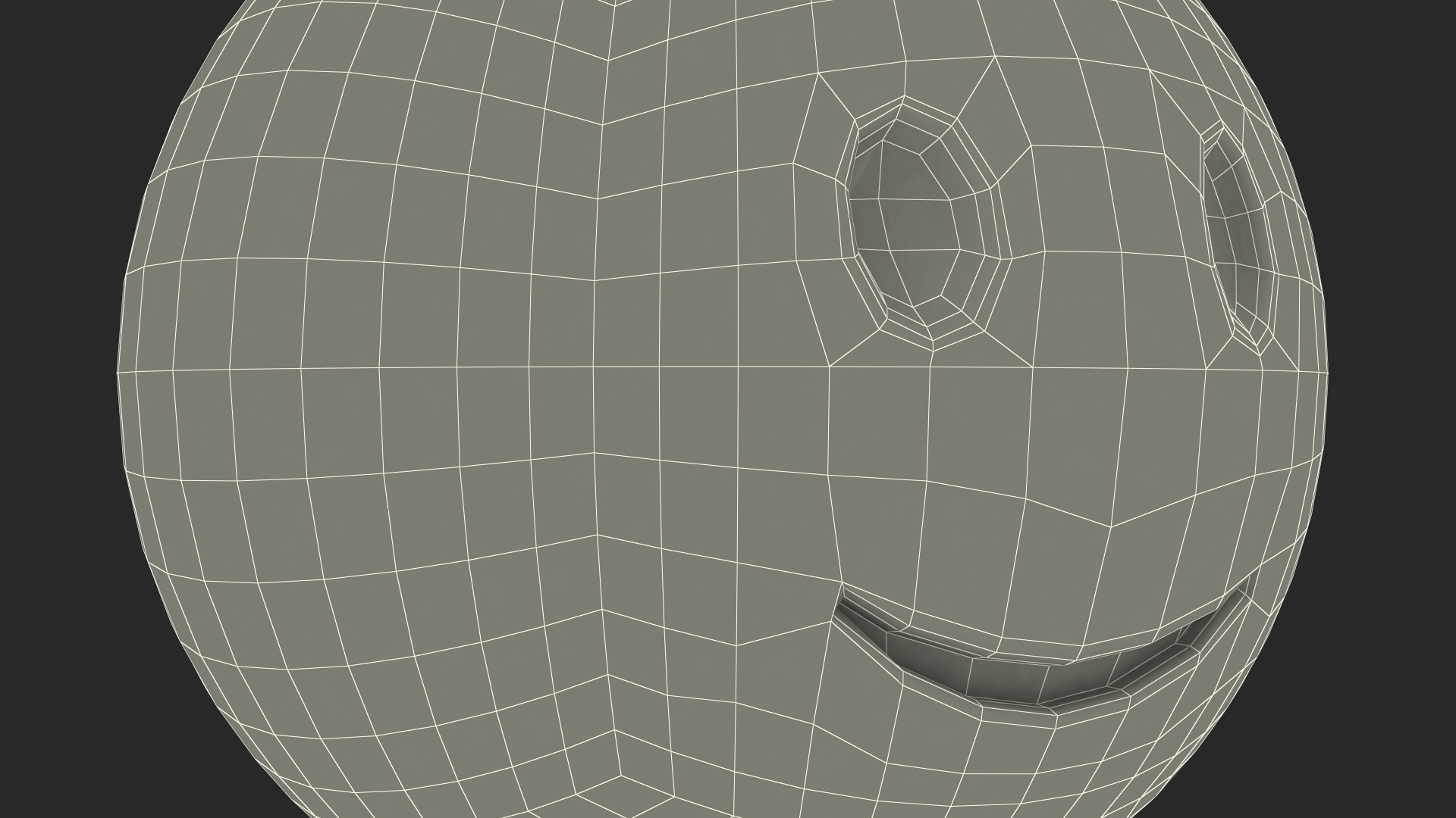 Slightly Smiling Emoji 3D