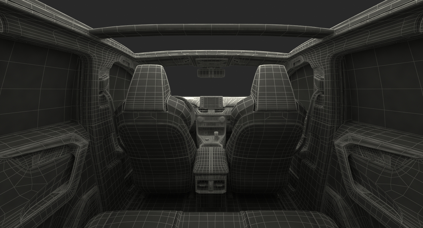 3D Toyota RAV4 2019 Rigged model