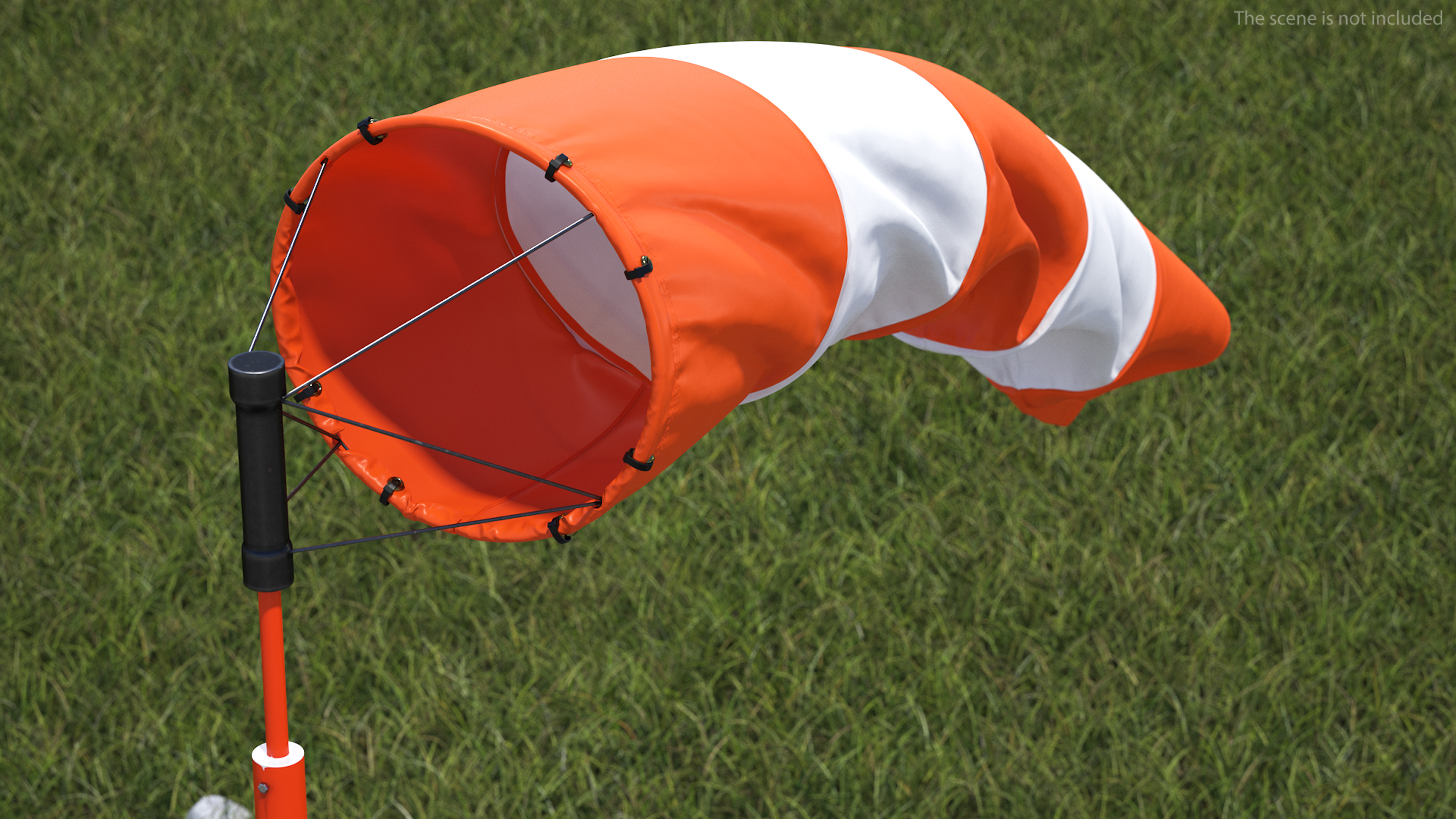 3D Wind Cone 9 Knots Wind Speed model