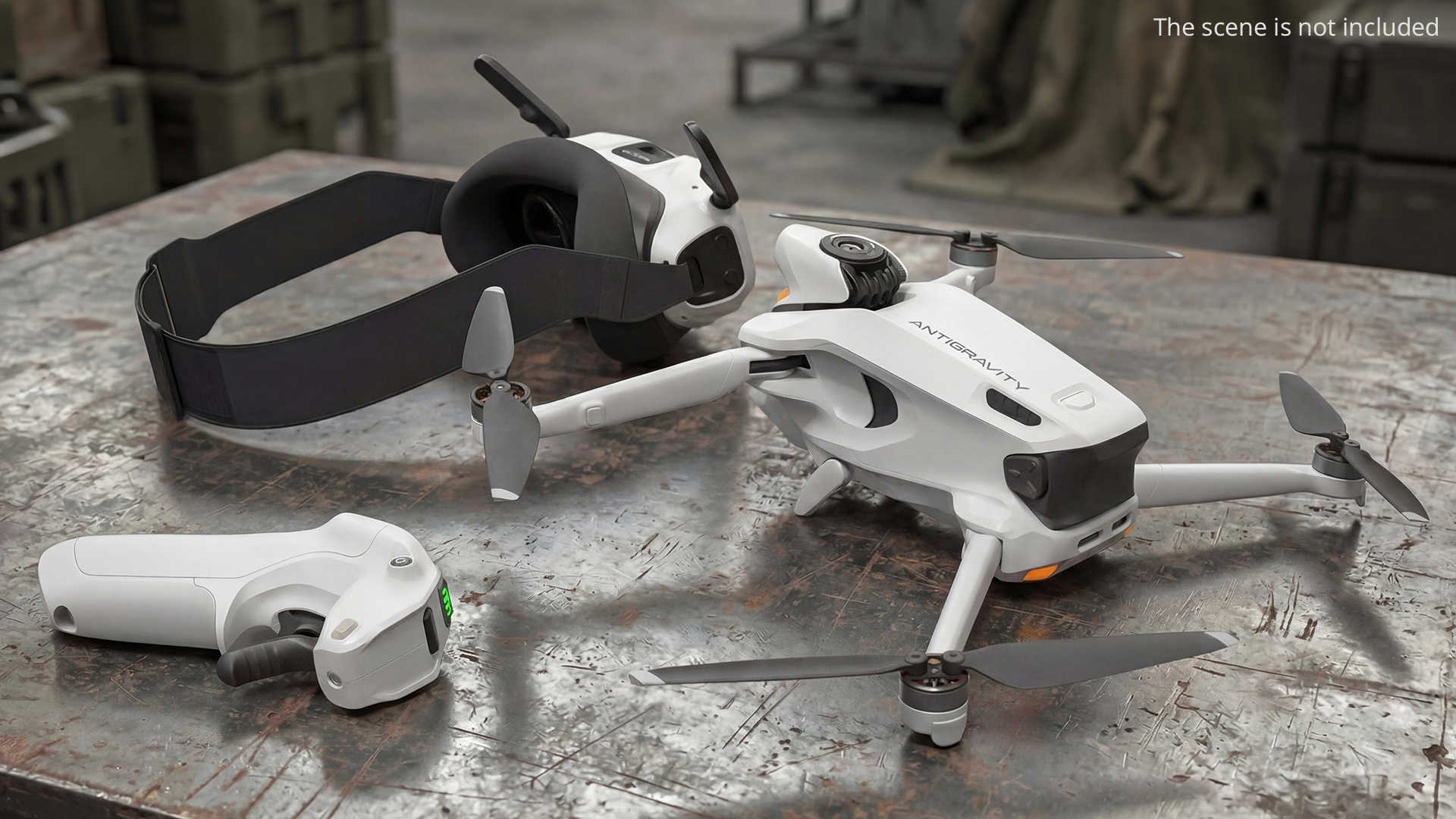 Antigravity A1 FPV Drone Goggles with Dual Antenna, view 5