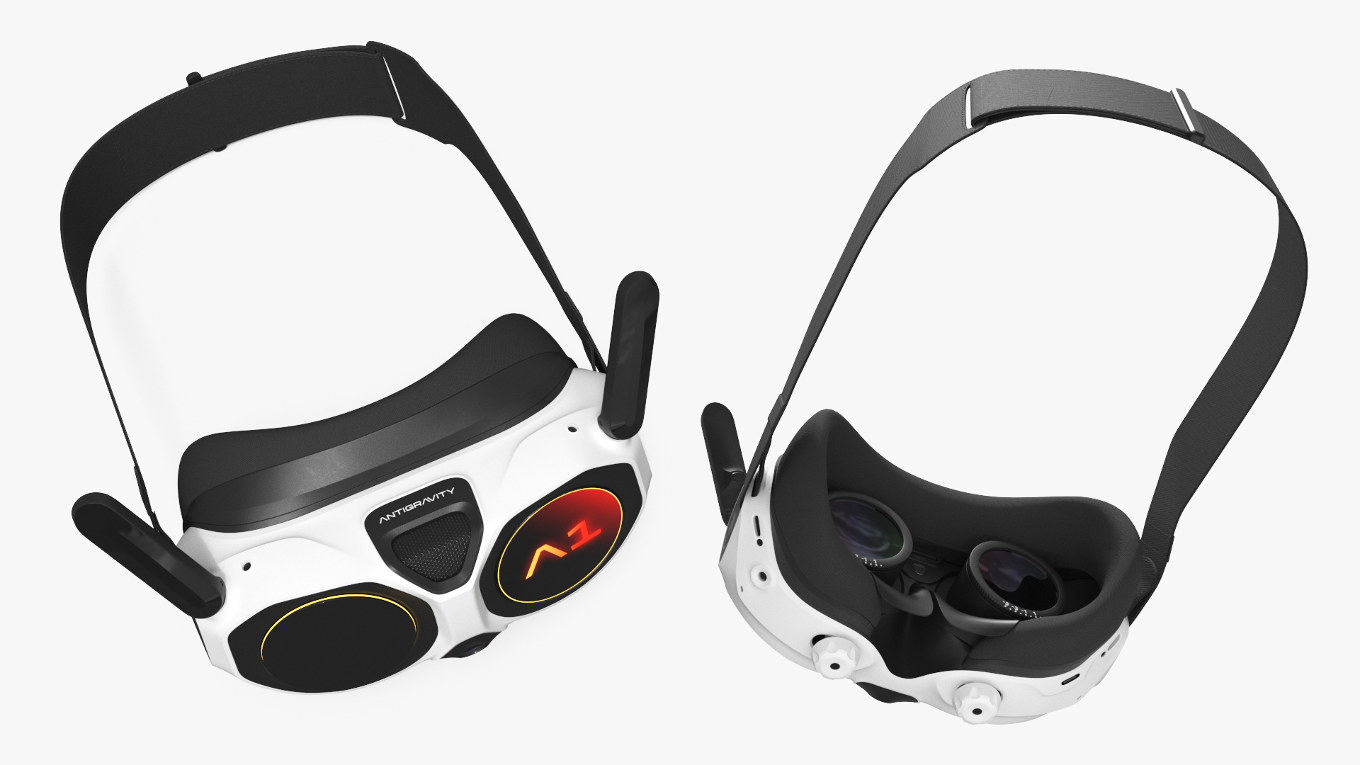 Antigravity A1 FPV Drone Goggles with Dual Antenna, view 7