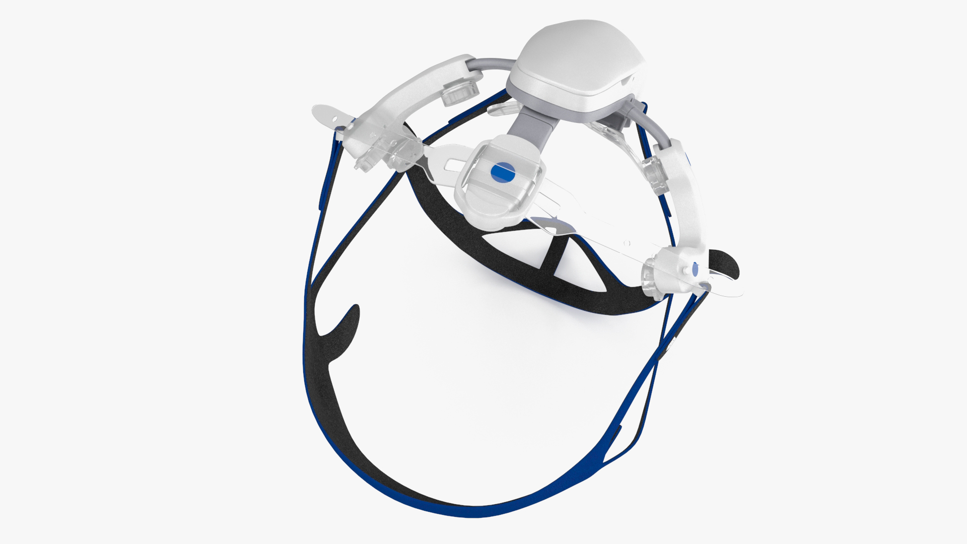 3D model Electroencephalography EEG Headset Nihon Kohden AE-120A
